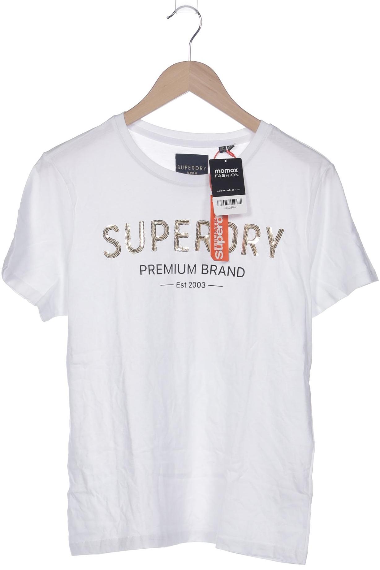 

Superdry Damen T-Shirt, weiß, Gr. 42