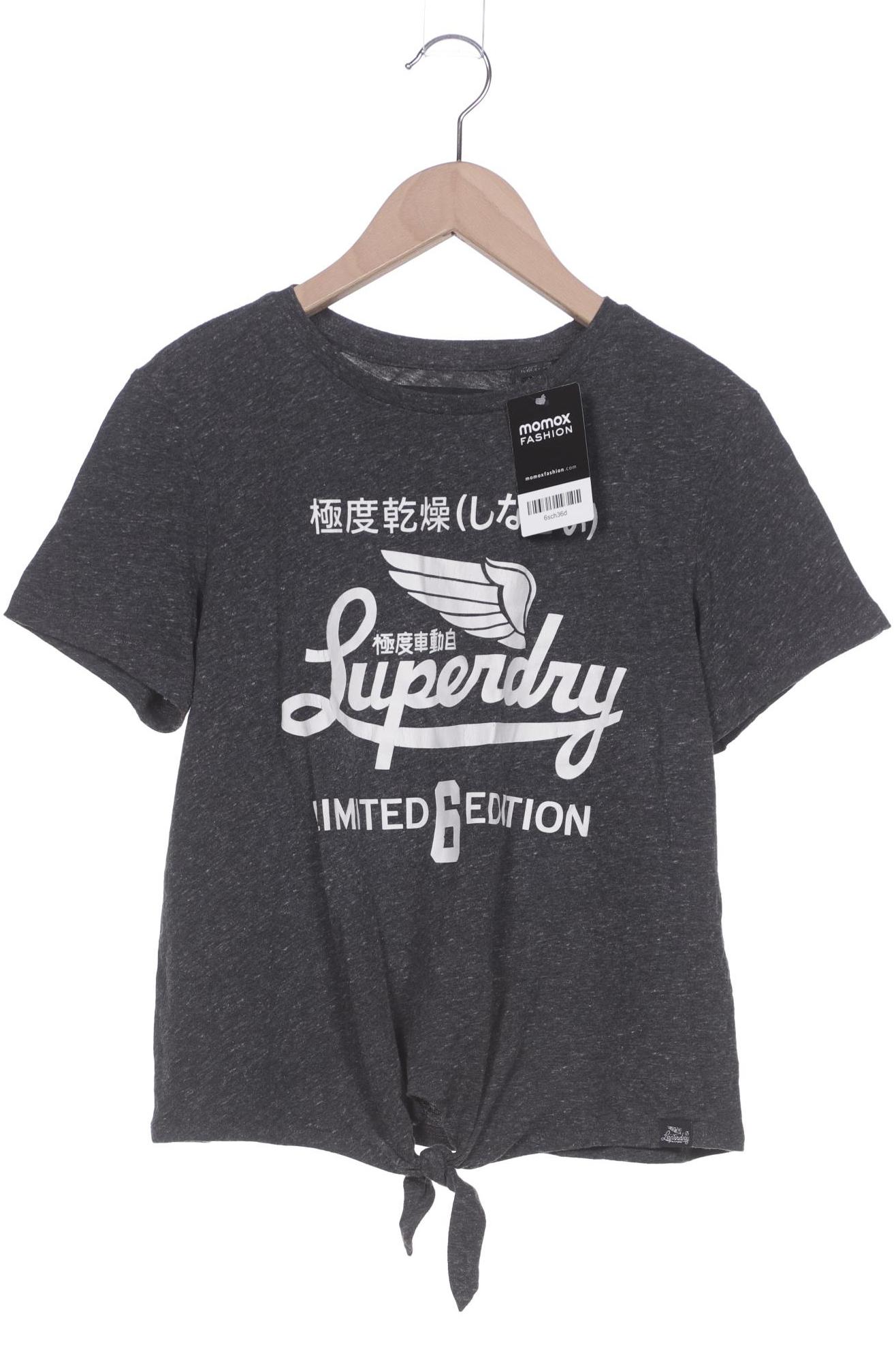 

Superdry Damen T-Shirt, grau, Gr. 36
