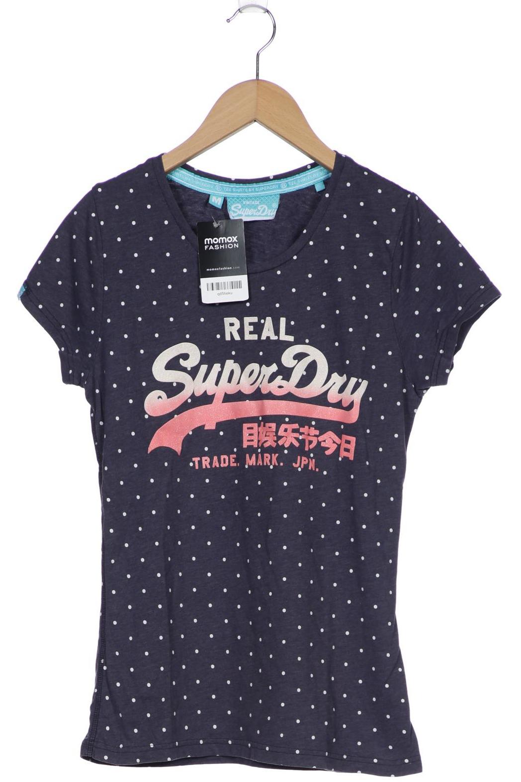 

Superdry Damen T-Shirt, marineblau, Gr. 38