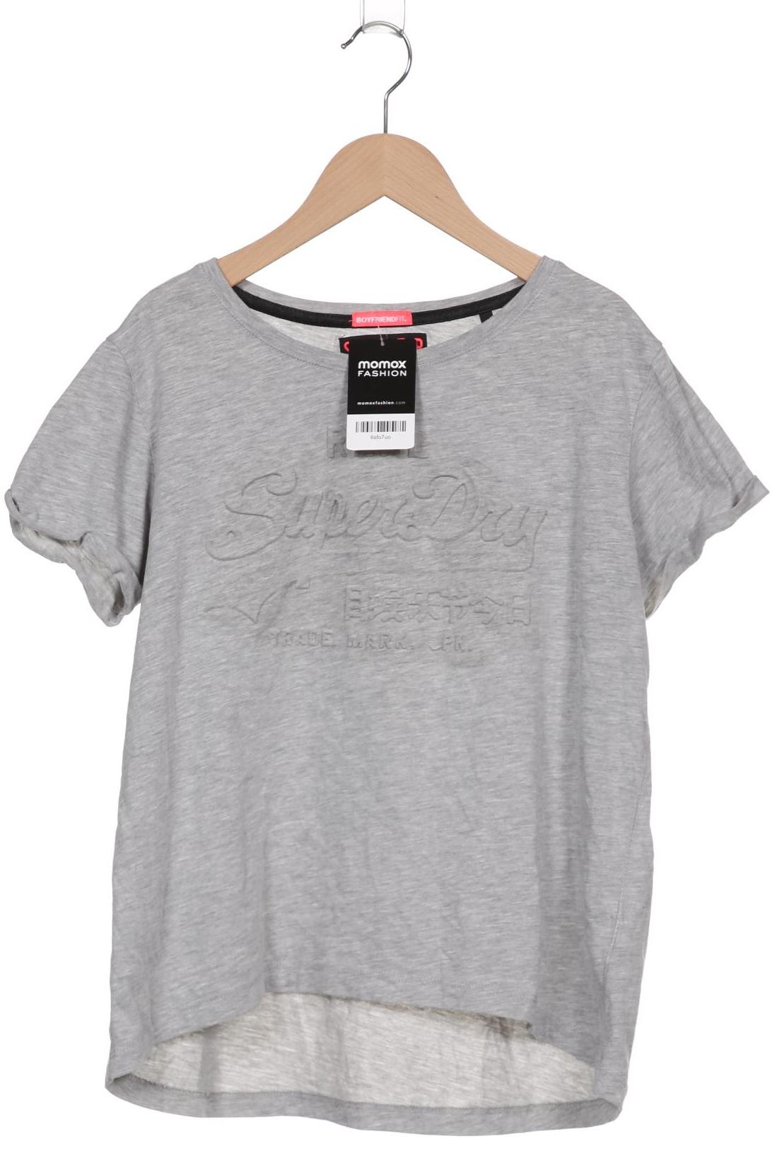 

Superdry Damen T-Shirt, grau, Gr. 34