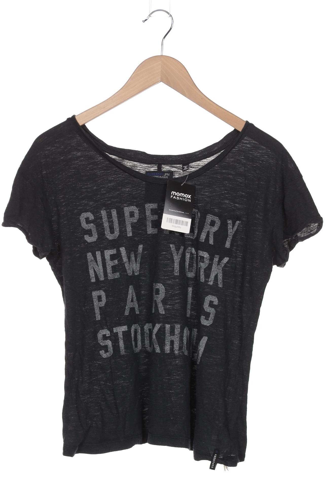 

Superdry Damen T-Shirt, marineblau, Gr. 34