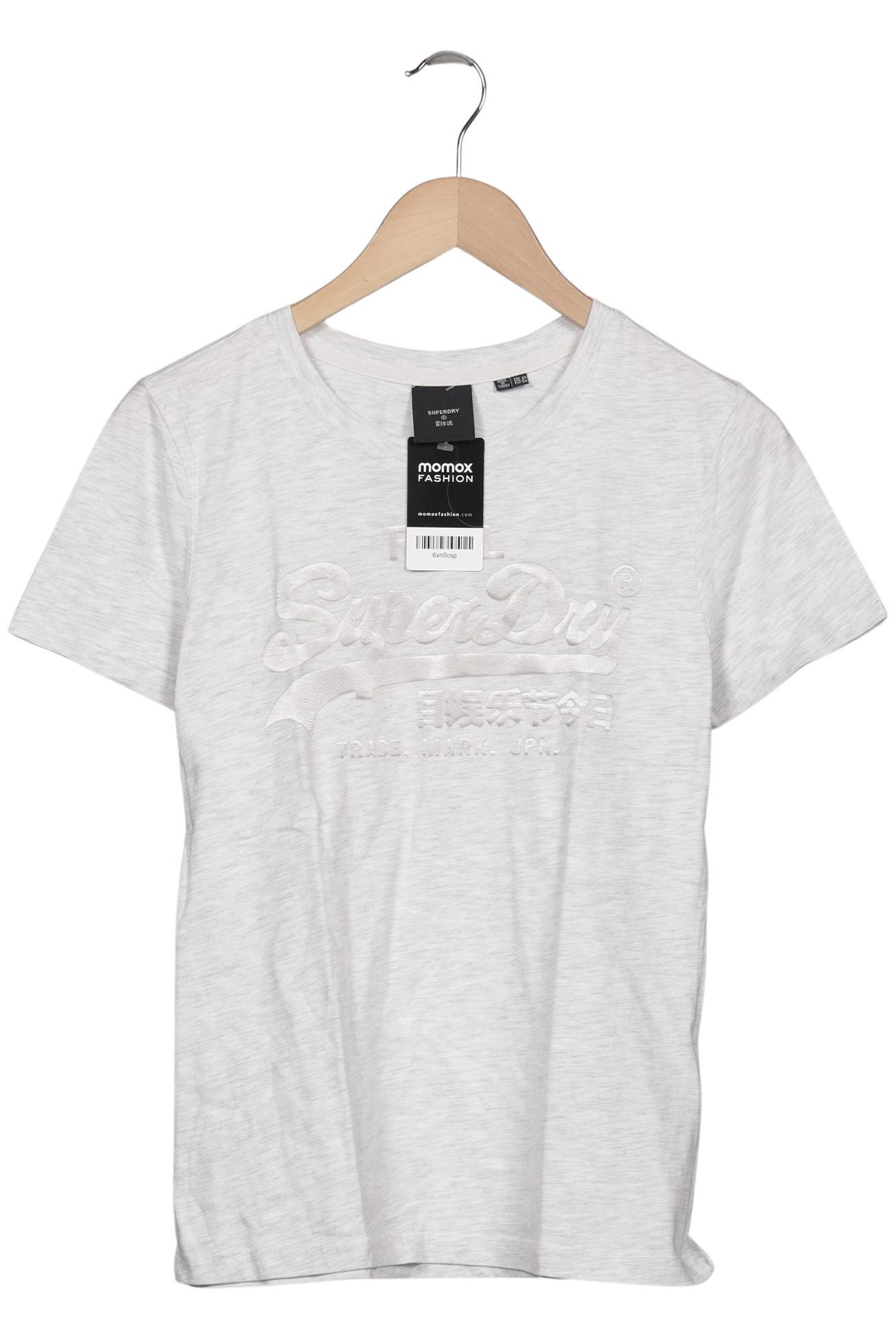 

Superdry Damen T-Shirt, grau, Gr. 38