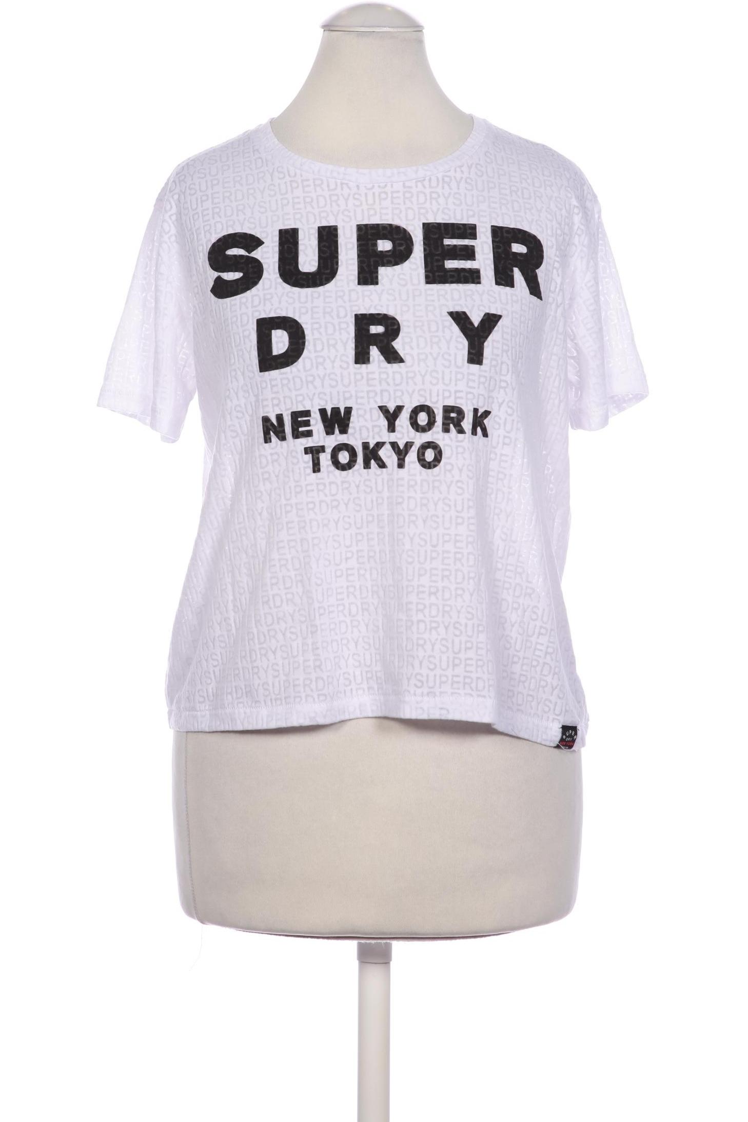 

Superdry Damen T-Shirt, weiß, Gr. 34
