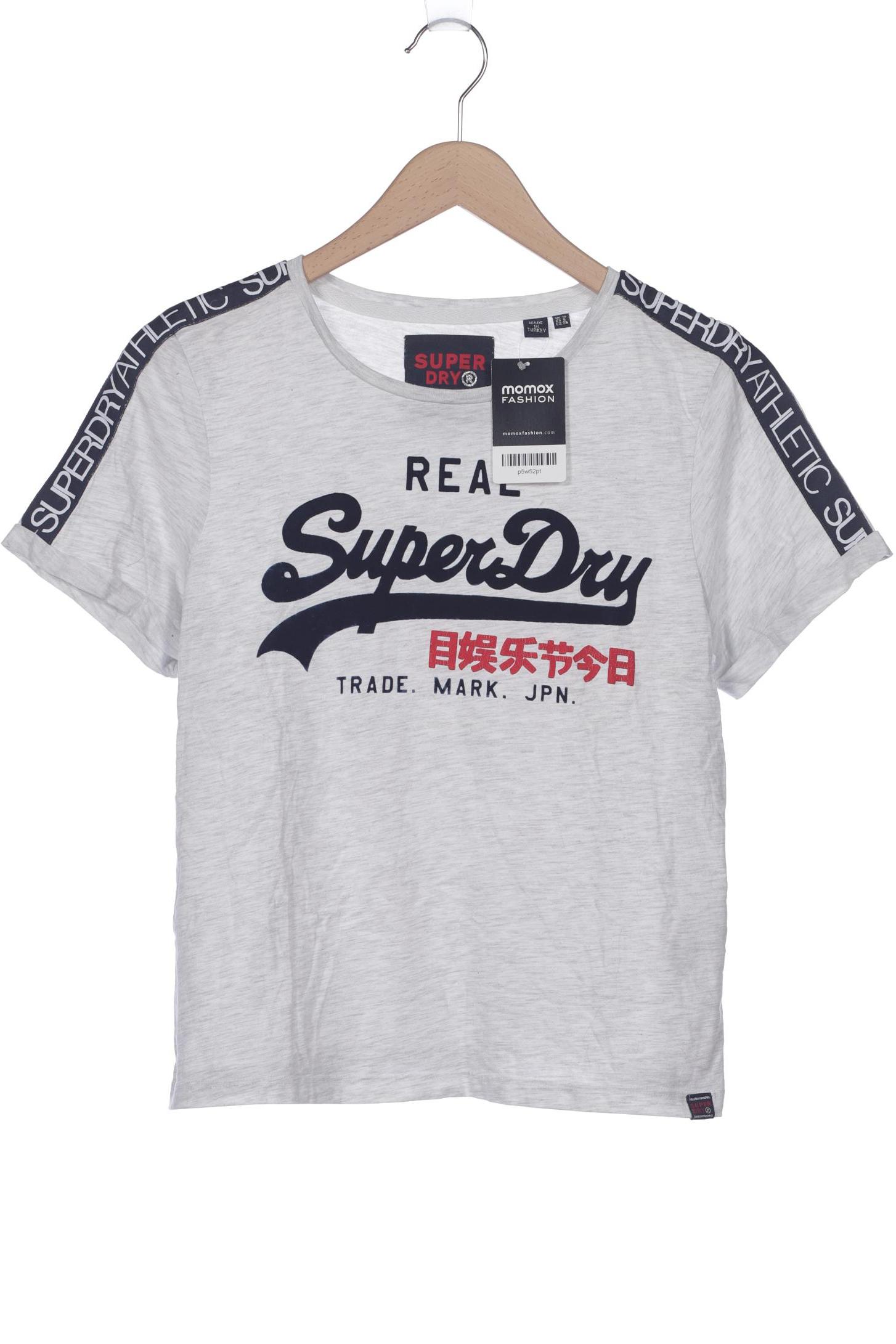 

Superdry Damen T-Shirt, grau, Gr. 38