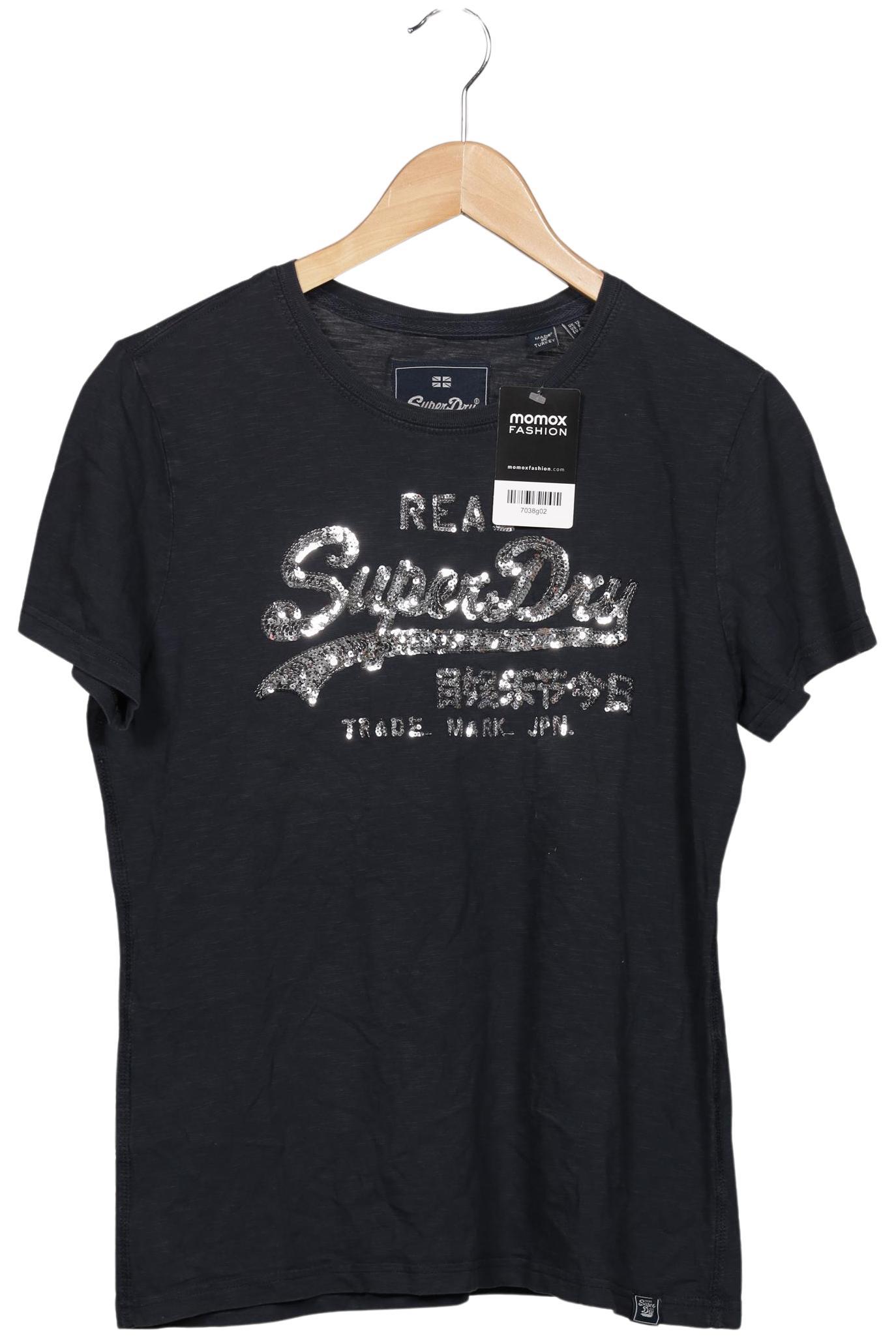

Superdry Damen T-Shirt, marineblau, Gr. 40