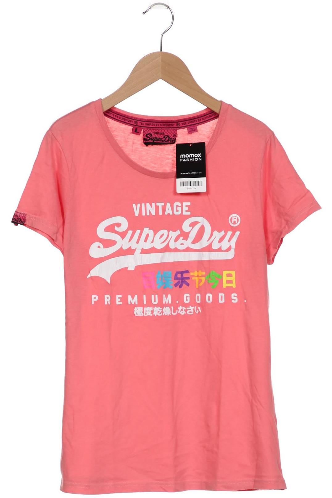 

Superdry Damen T-Shirt, pink, Gr. 42