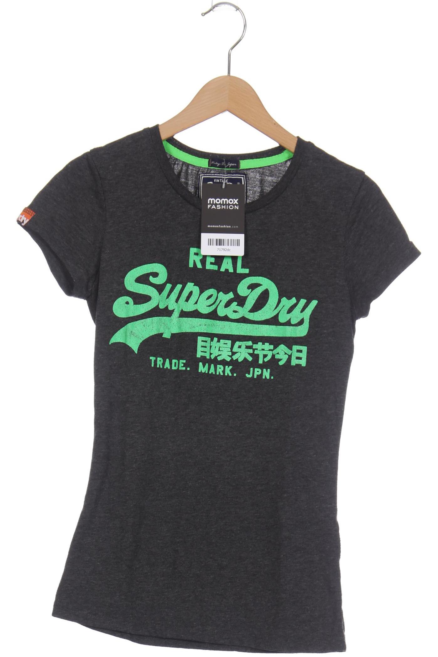 

Superdry Damen T-Shirt, grau, Gr. 36