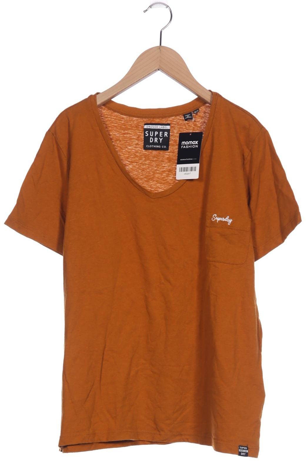 

Superdry Damen T-Shirt, orange, Gr. 44