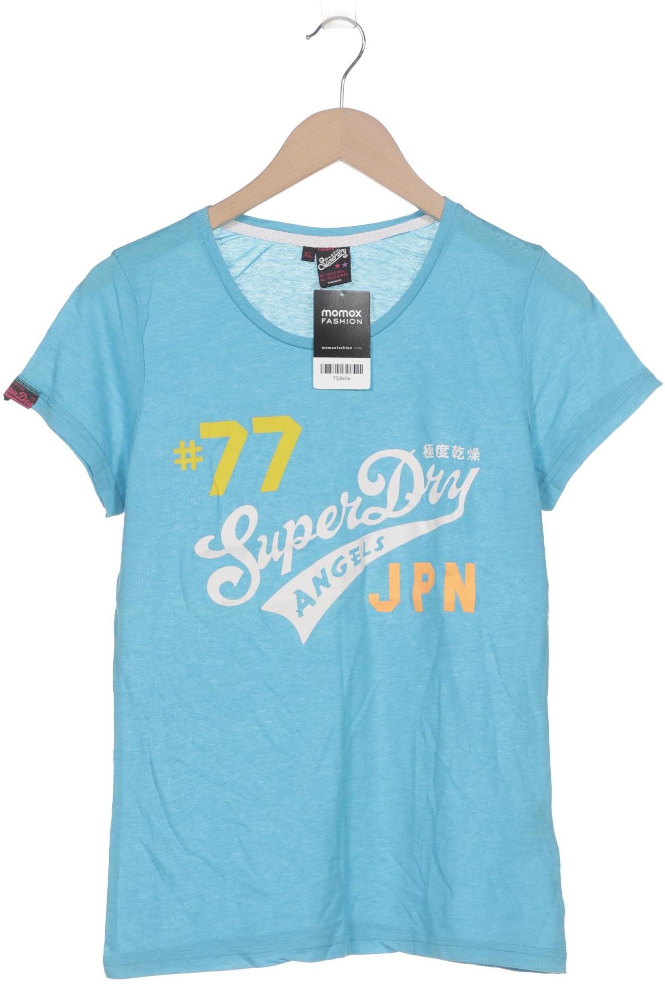 

Superdry Damen T-Shirt, blau, Gr. 44