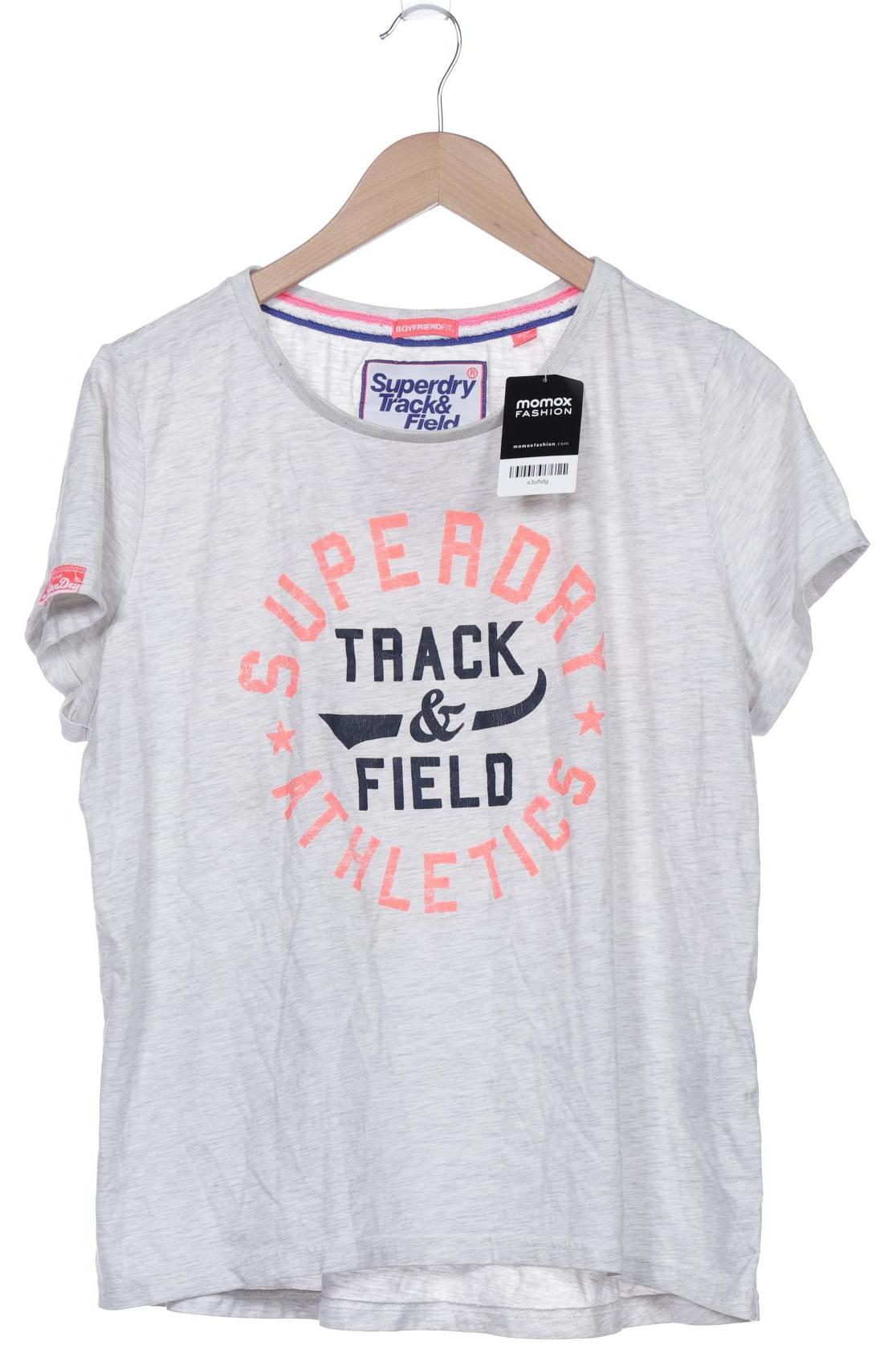 

Superdry Damen T-Shirt, grau, Gr. 42