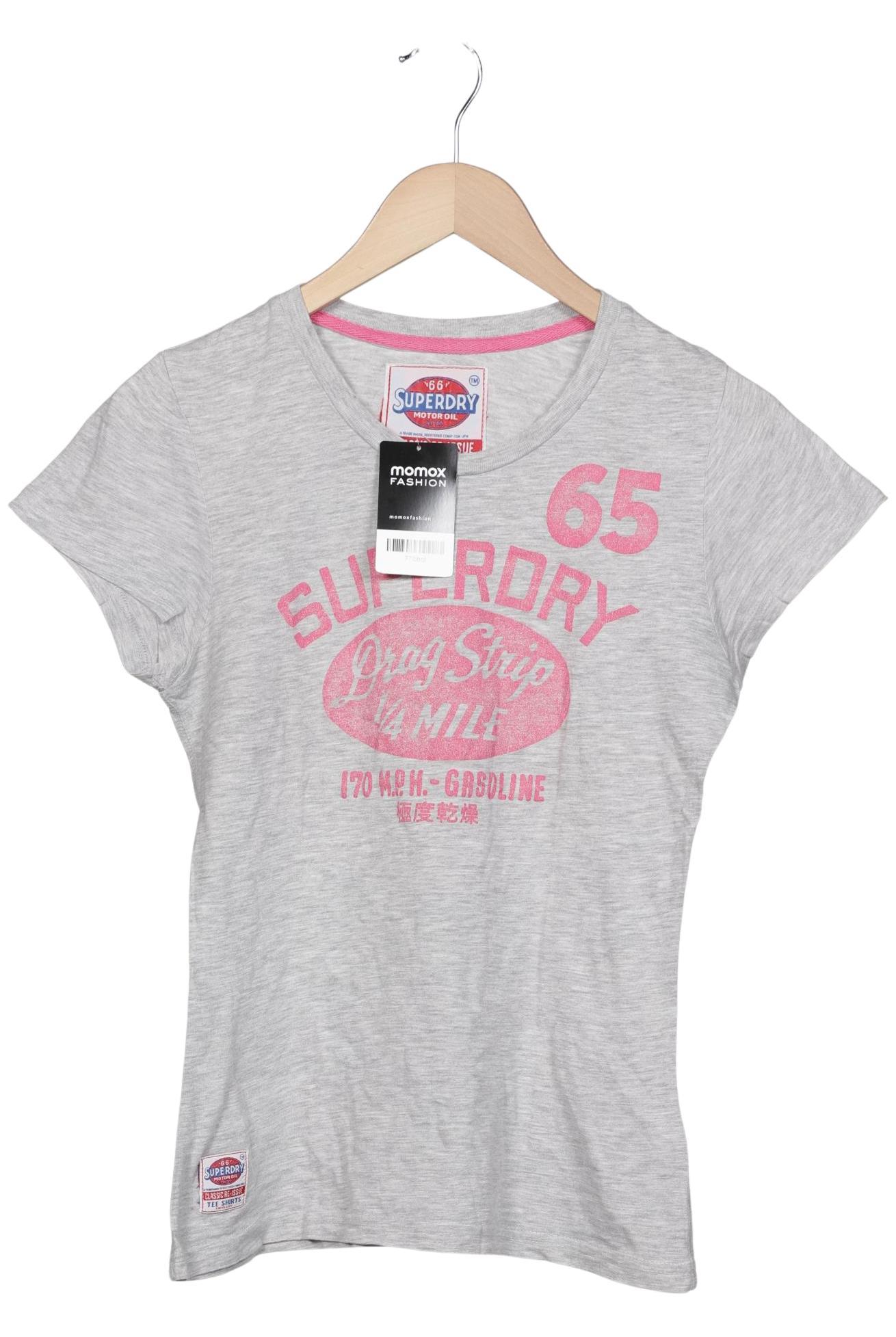 

Superdry Damen T-Shirt, grau, Gr. 38