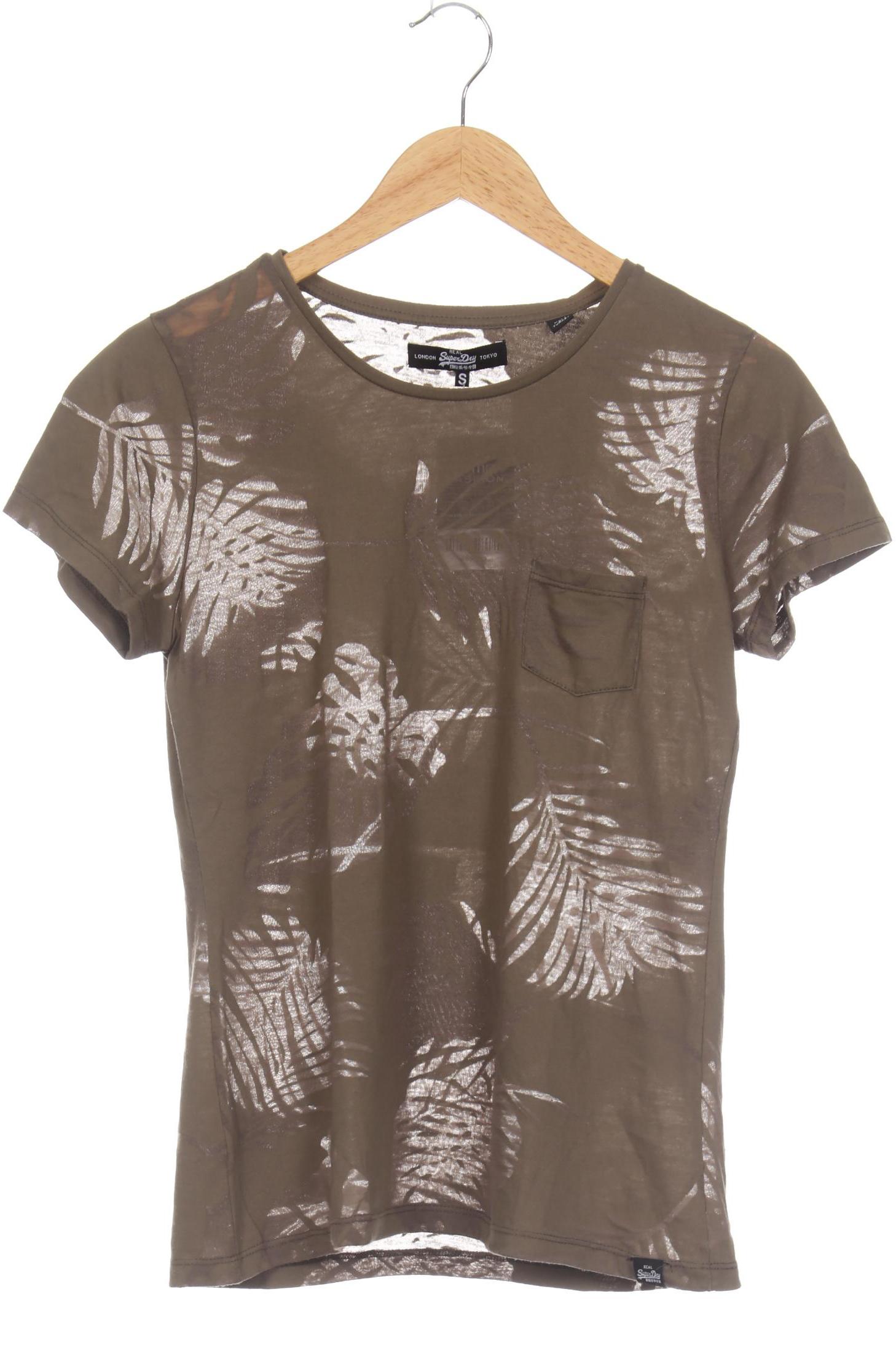 

Superdry Damen T-Shirt, braun, Gr.