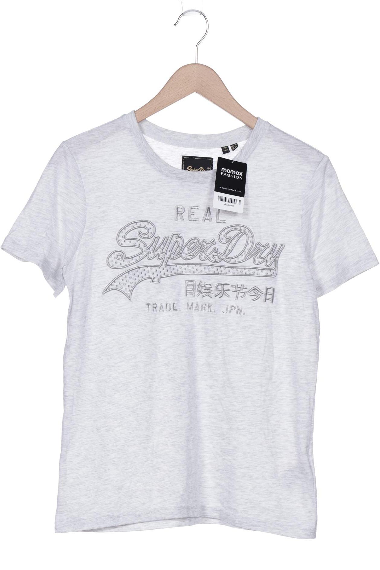 

Superdry Damen T-Shirt, grau, Gr. 40