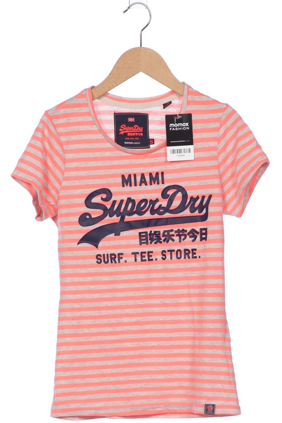 

Superdry Damen T-Shirt, grau, Gr. 38