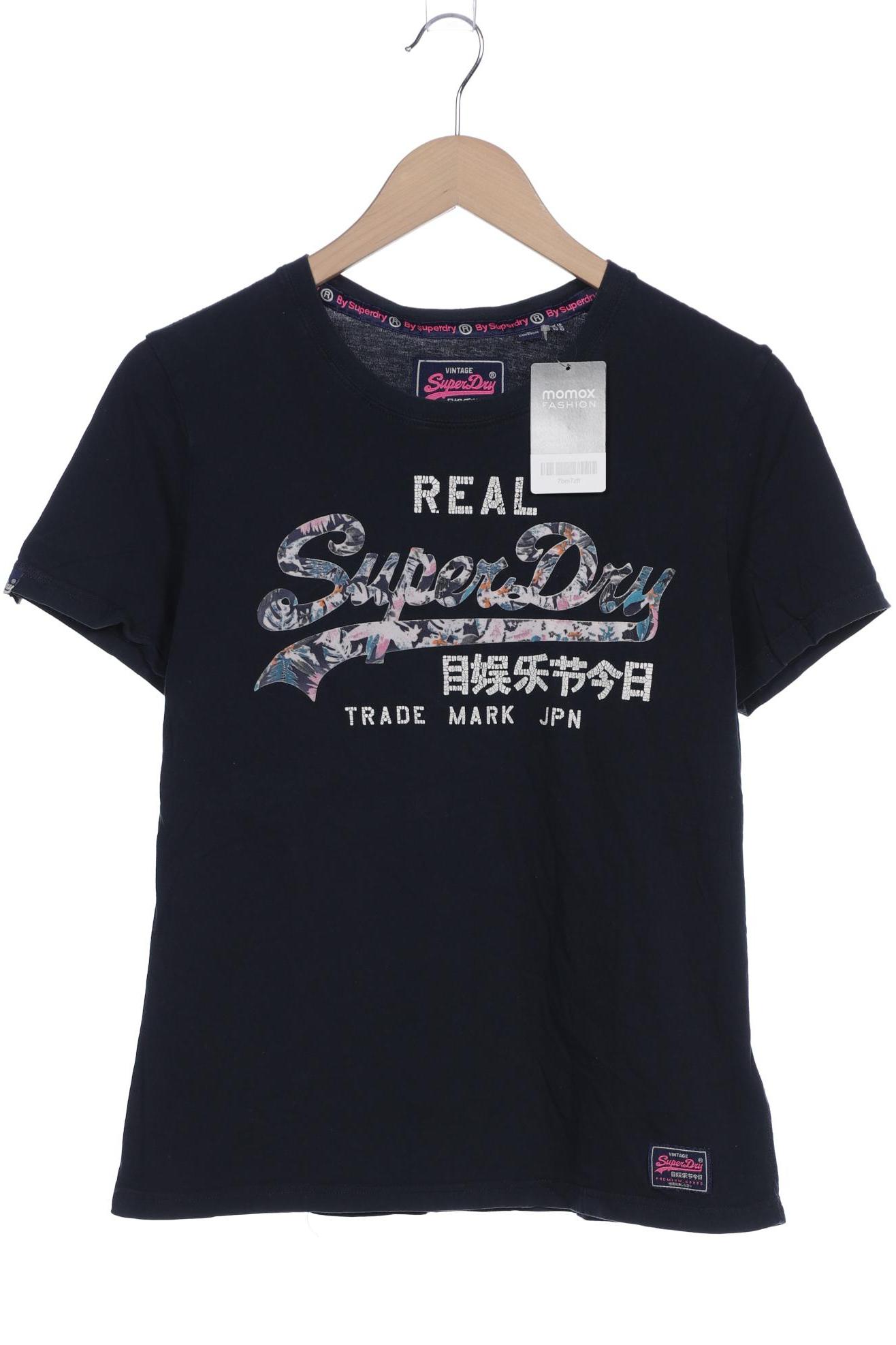 

Superdry Damen T-Shirt, marineblau, Gr. 42