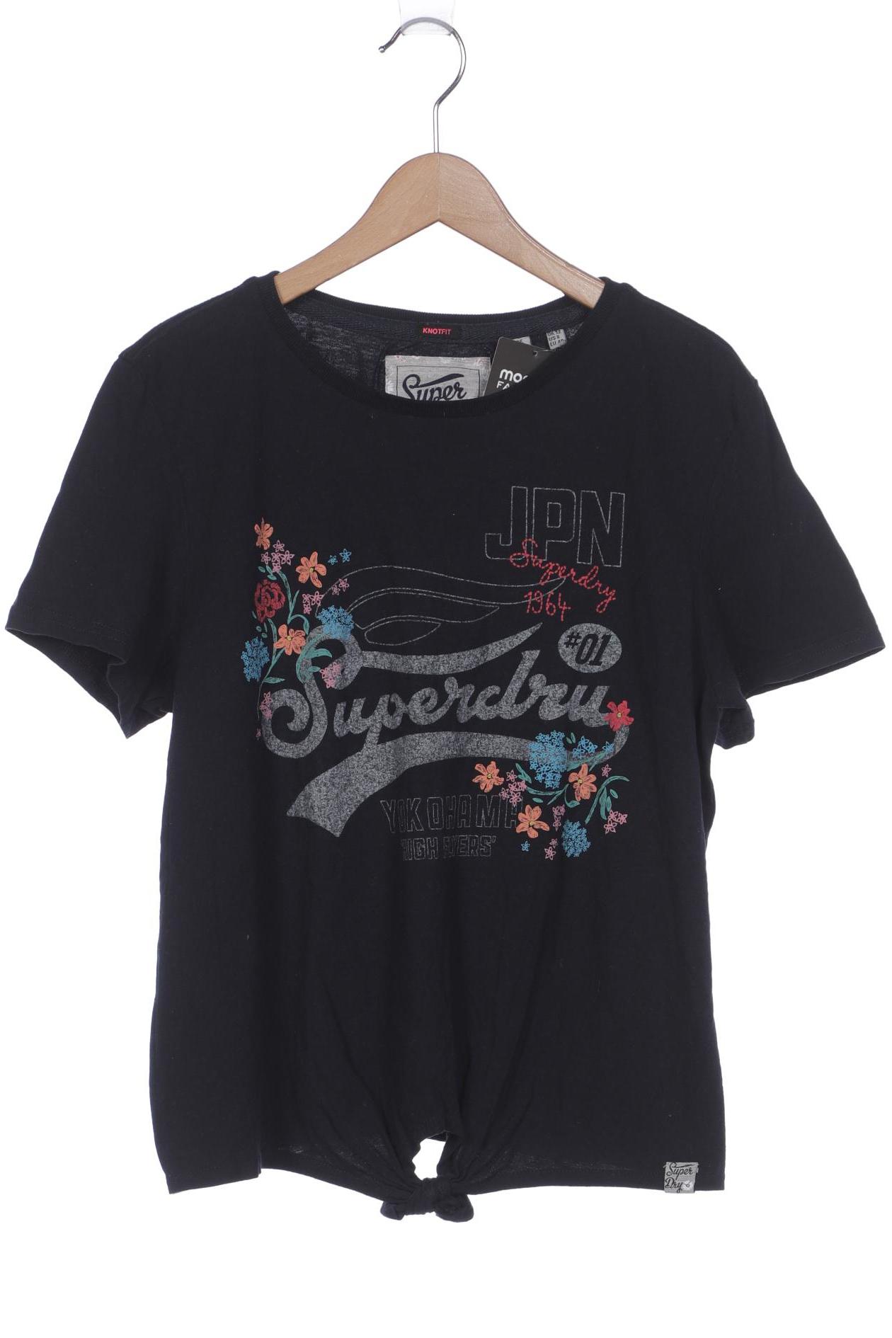 

Superdry Damen T-Shirt, blau, Gr. 40