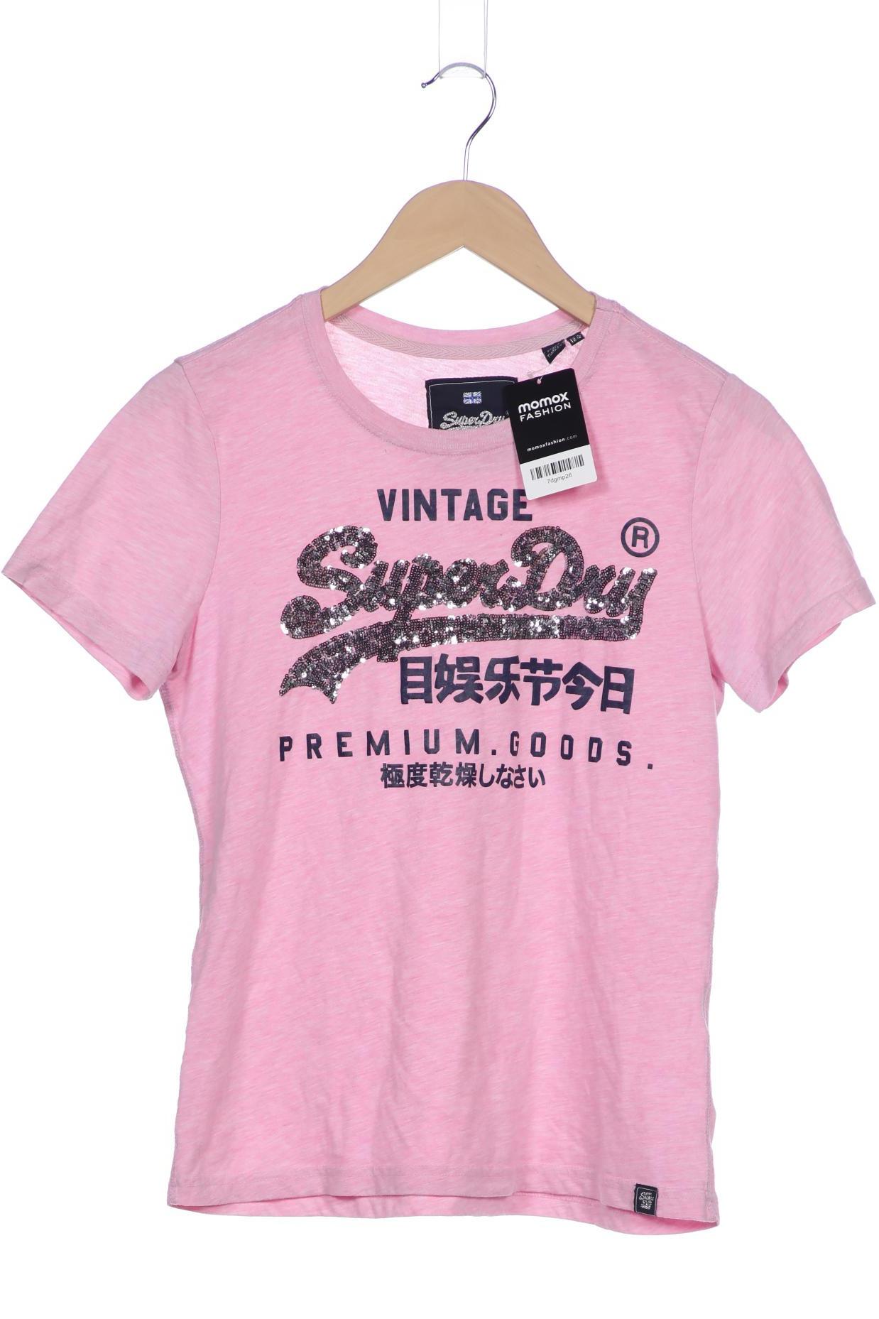 

Superdry Damen T-Shirt, pink, Gr. 40