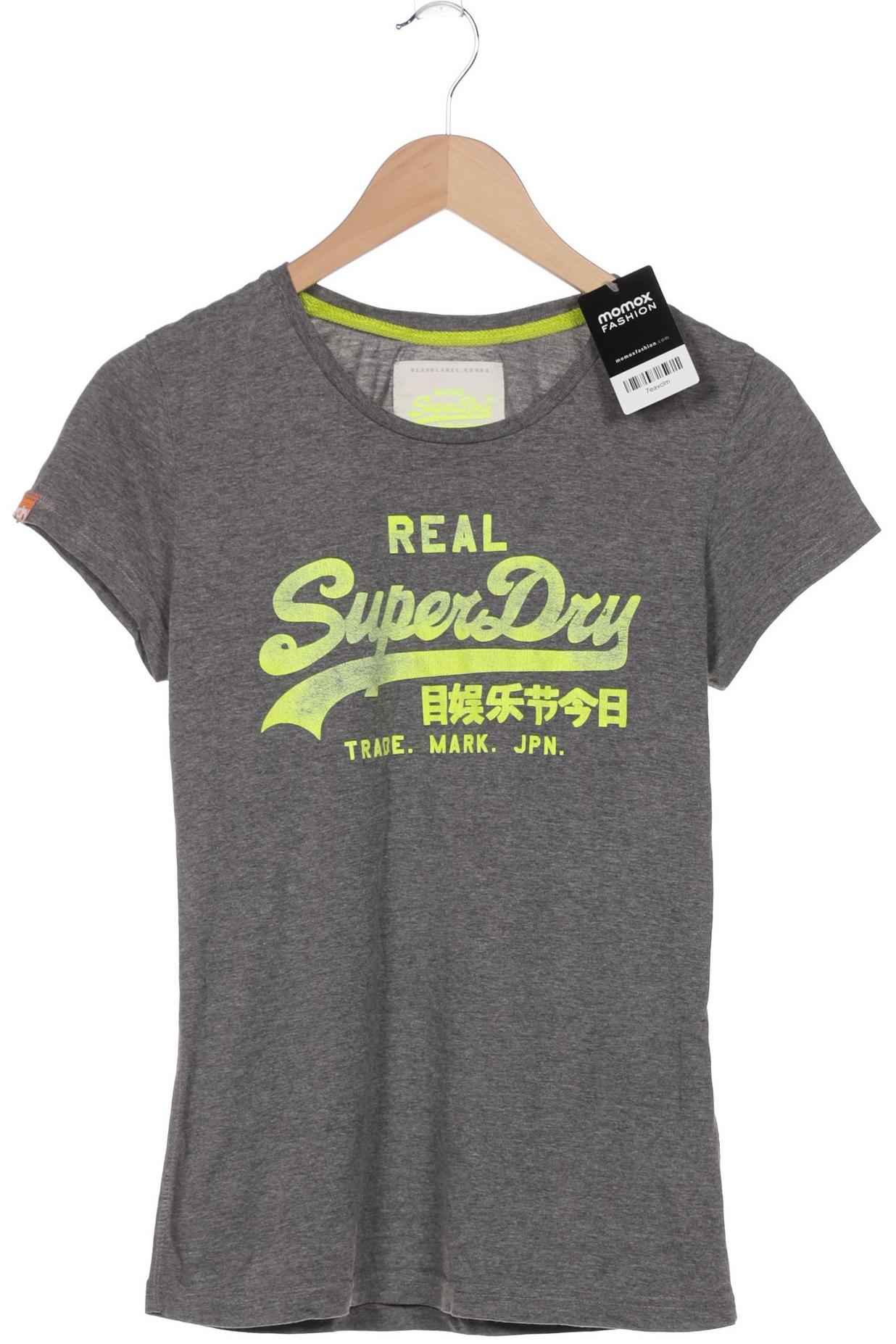 

Superdry Damen T-Shirt, grau, Gr. 38