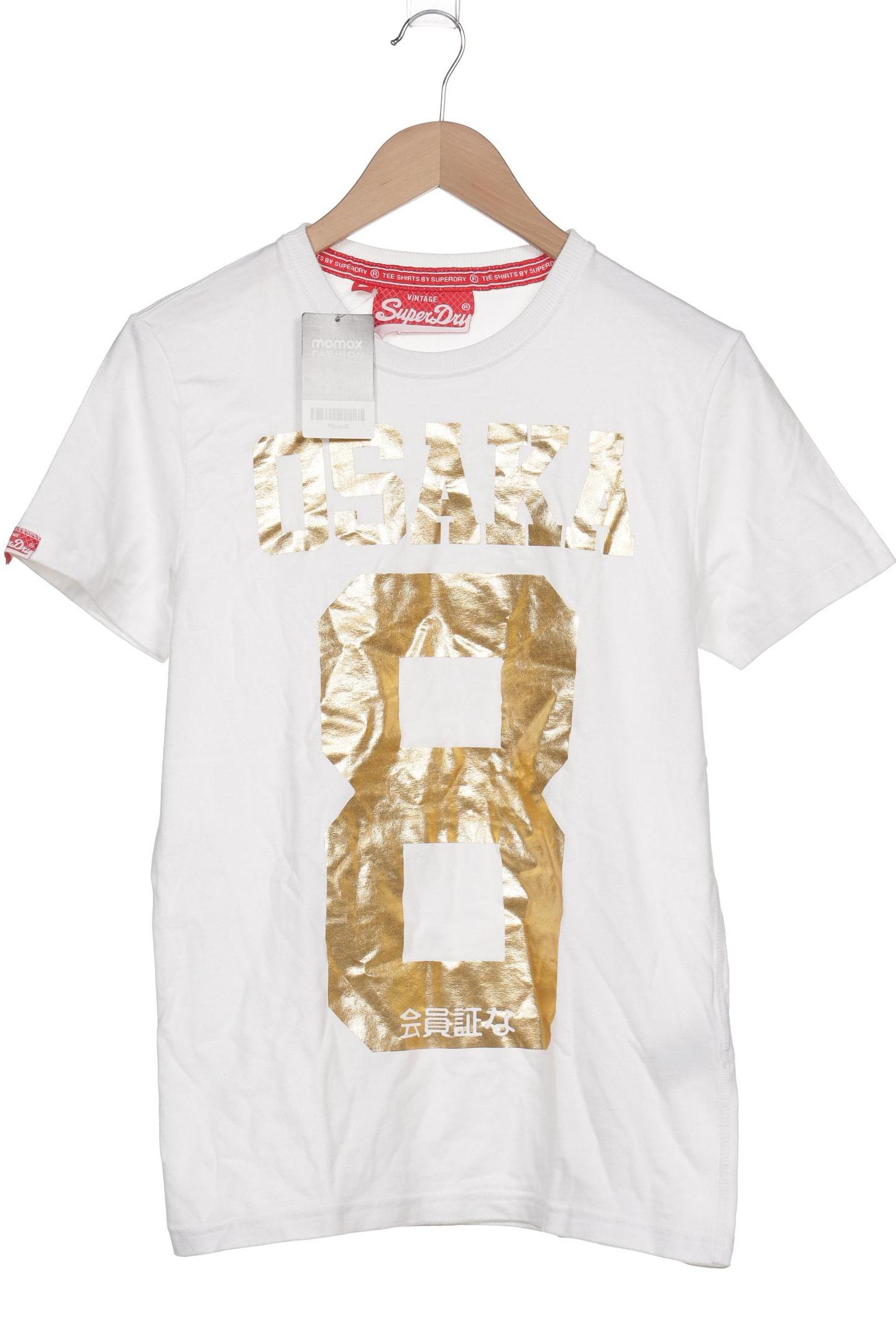 

Superdry Damen T-Shirt, weiß, Gr. 36