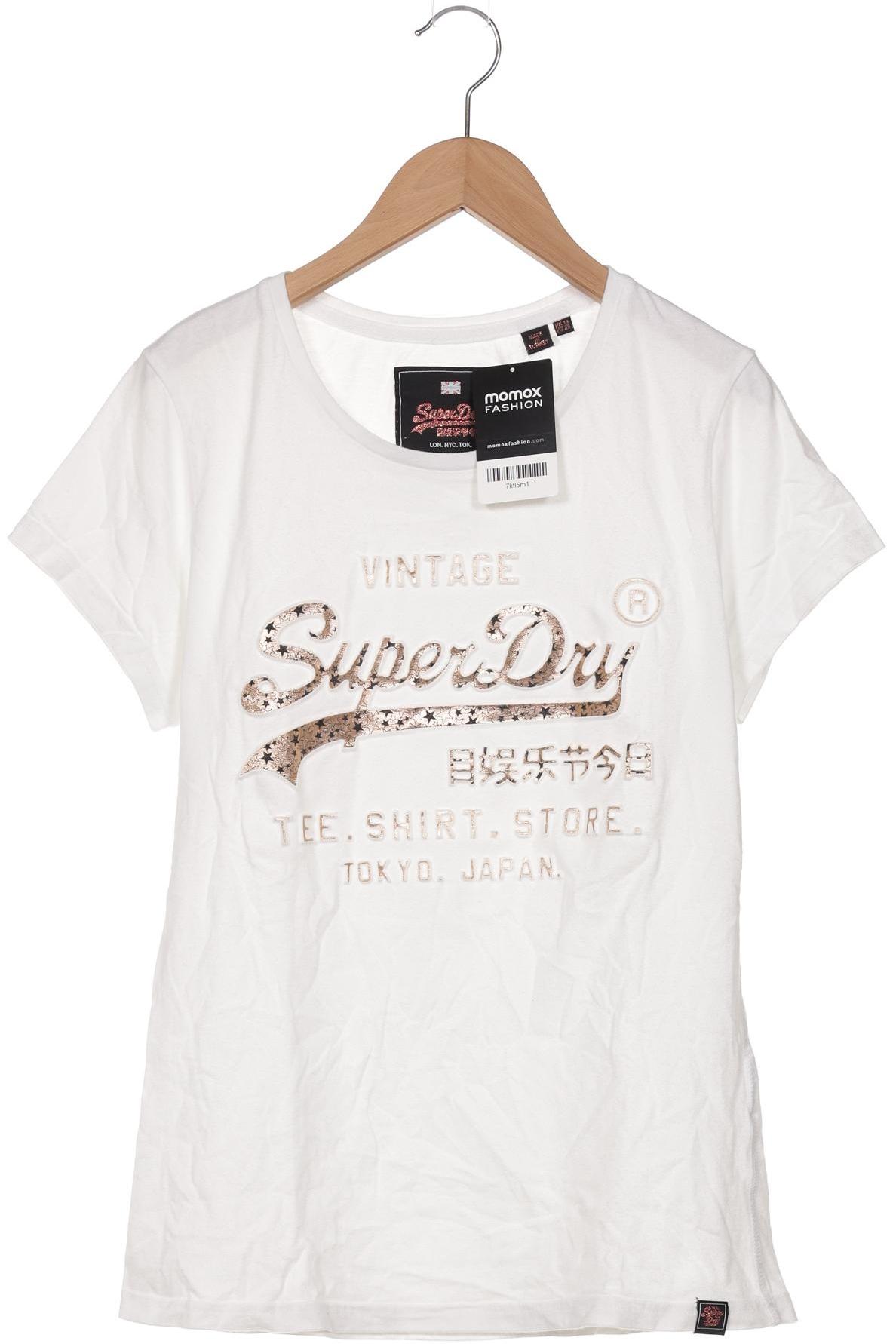 

Superdry Damen T-Shirt, weiß, Gr. 42