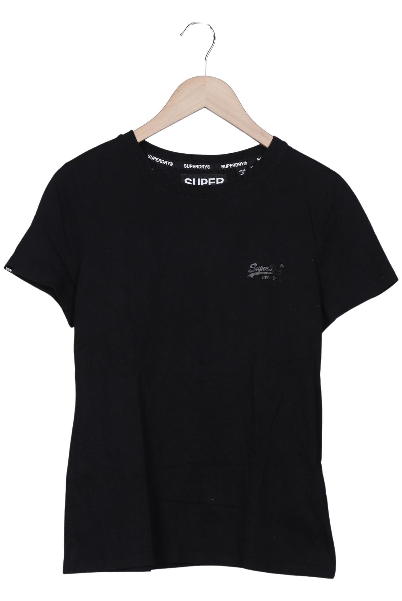 

Superdry Damen T-Shirt, schwarz, Gr. 40