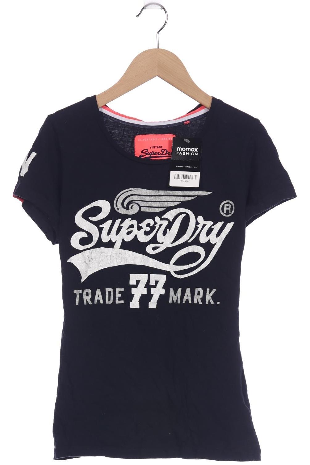 

Superdry Damen T-Shirt, schwarz, Gr. 38