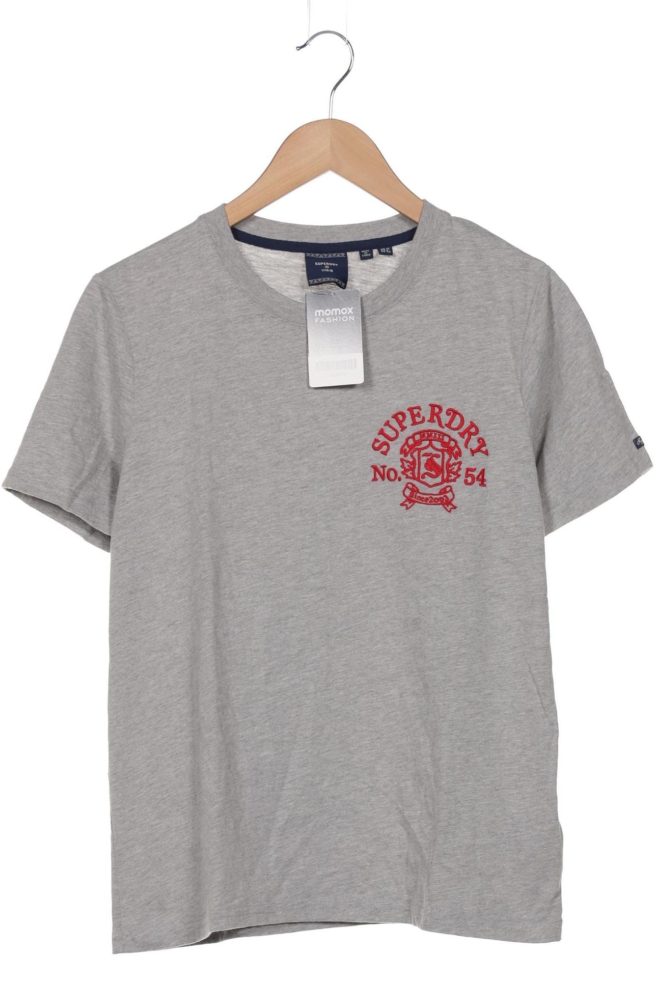 

Superdry Damen T-Shirt, grau, Gr. 40