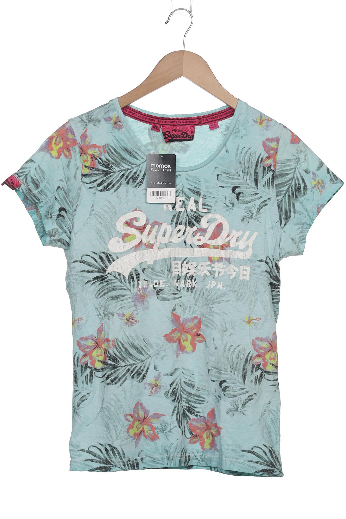 

Superdry Damen T-Shirt, hellblau, Gr. 44