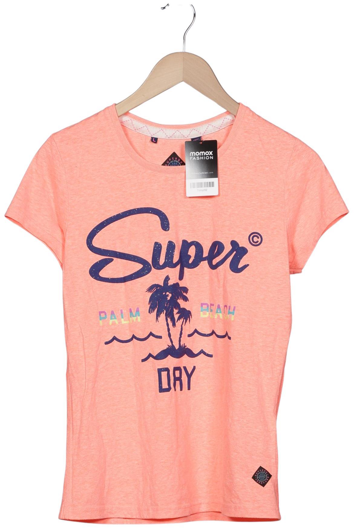 

Superdry Damen T-Shirt, neon, Gr. 42