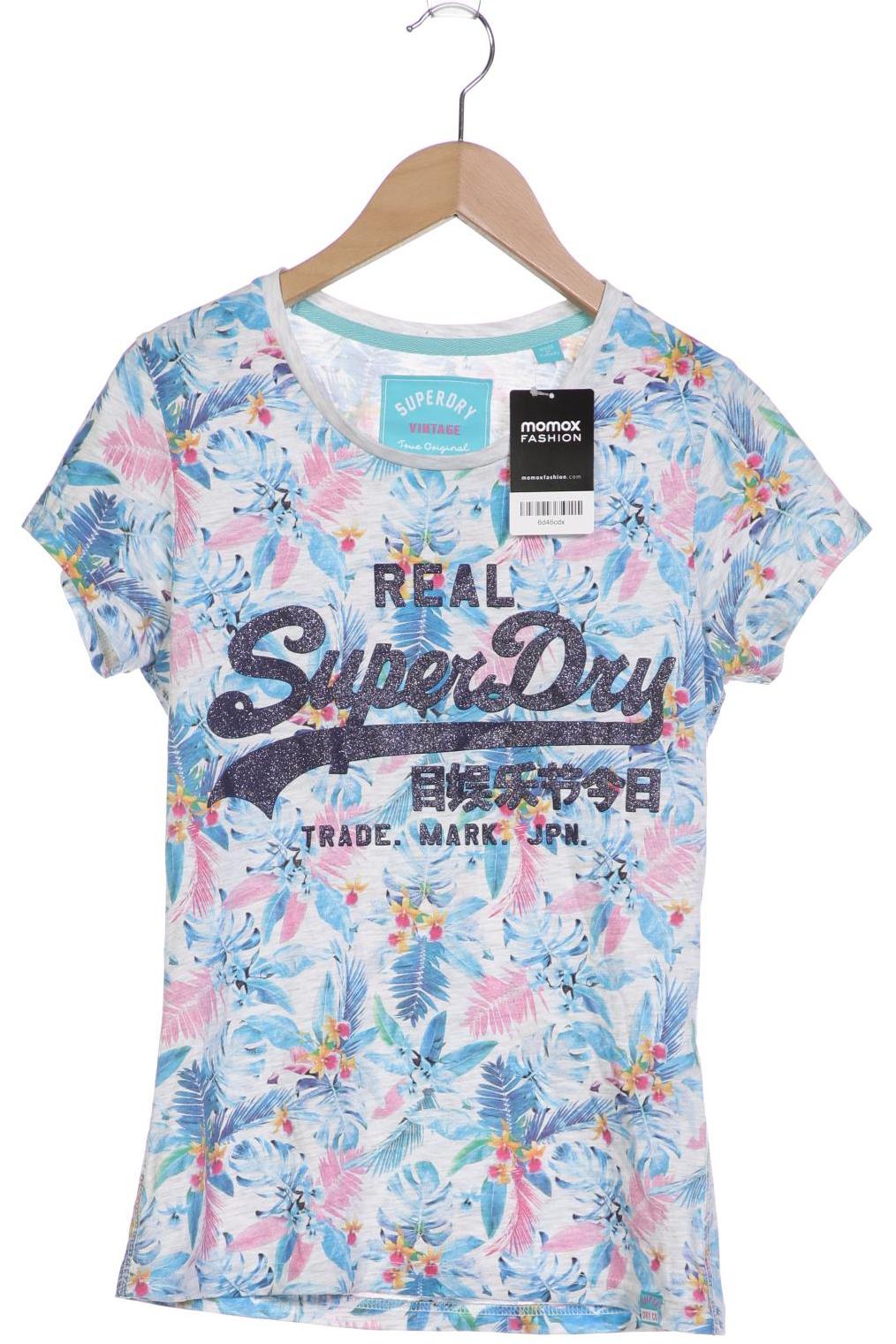 

Superdry Damen T-Shirt, mehrfarbig, Gr. 36