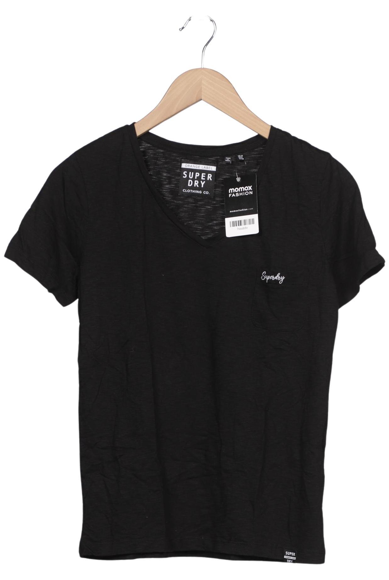 

Superdry Damen T-Shirt, schwarz, Gr. 38