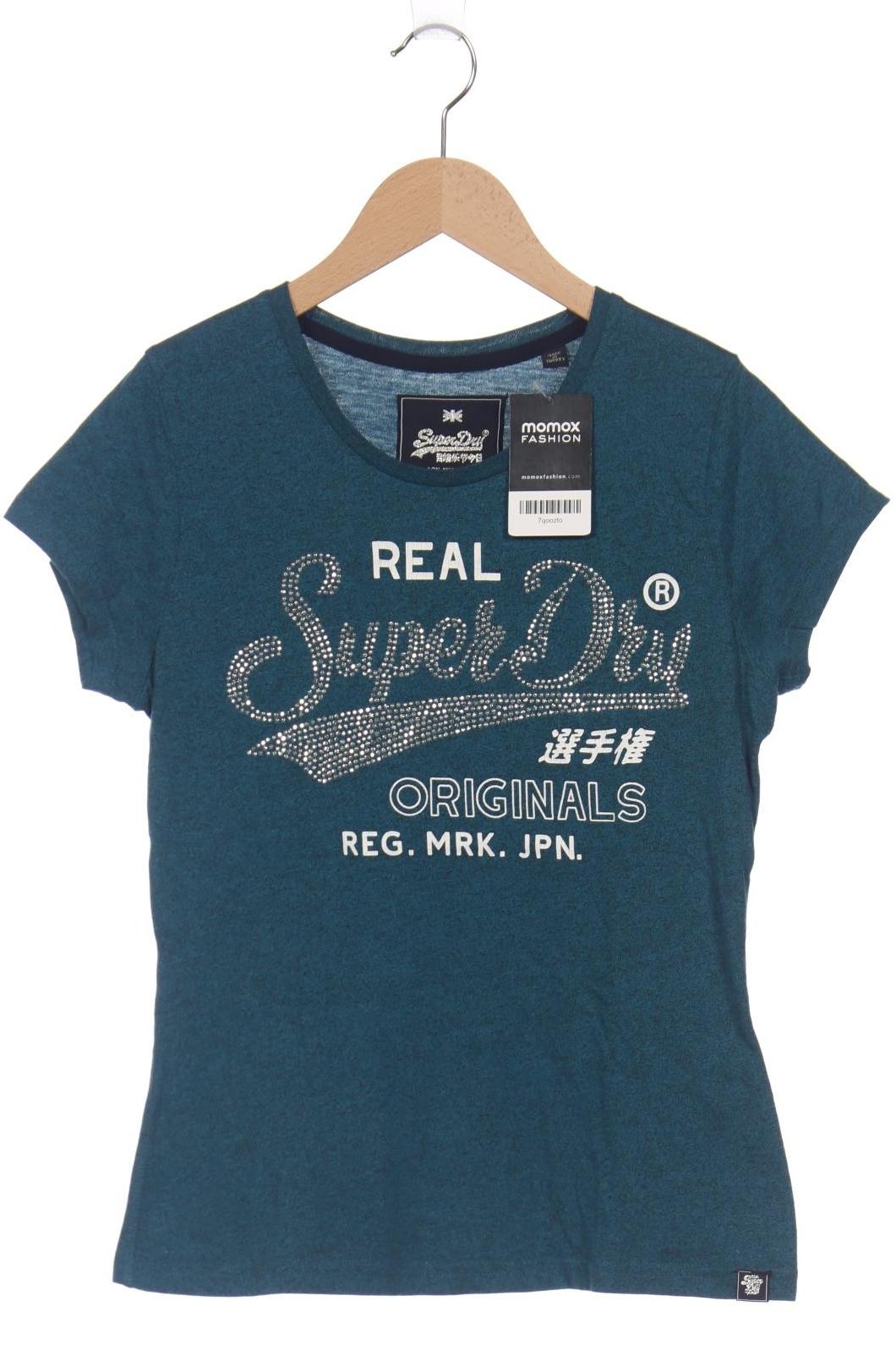 

Superdry Damen T-Shirt, türkis, Gr. 40