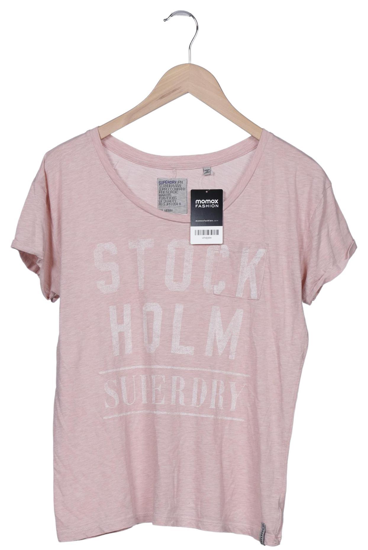 

Superdry Damen T-Shirt, pink, Gr. 38