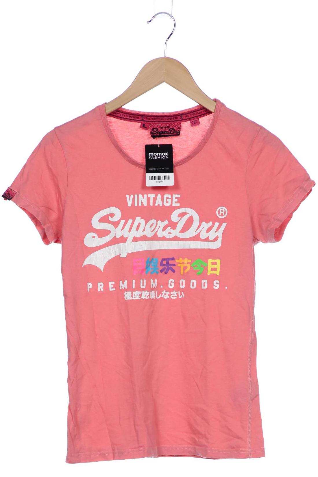 

Superdry Damen T-Shirt, pink, Gr. 42
