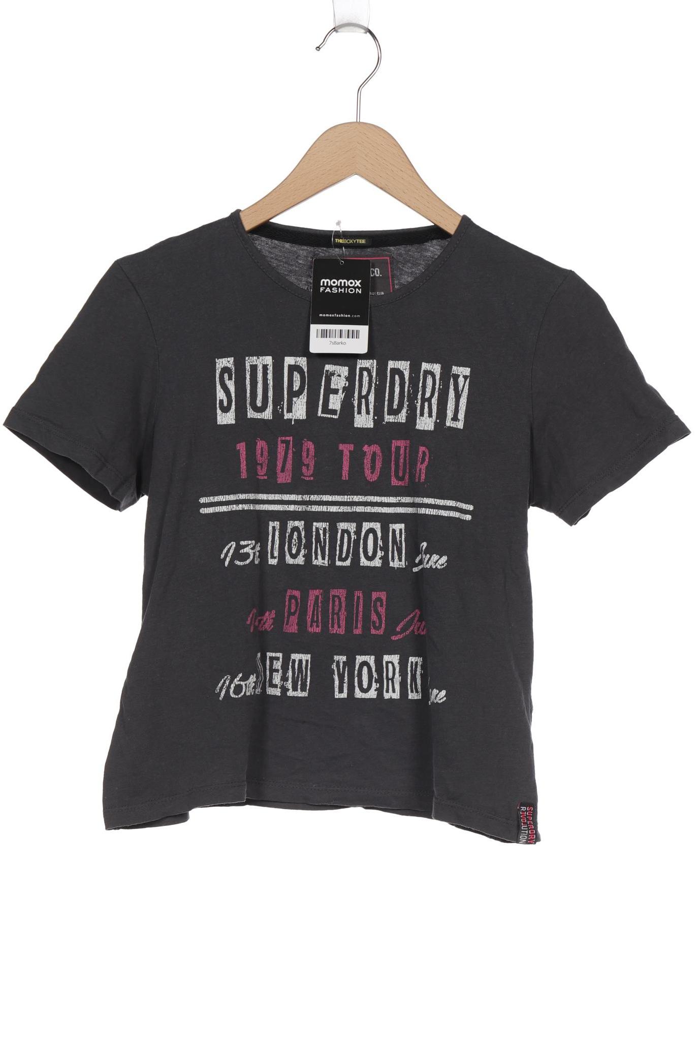 

Superdry Damen T-Shirt, grau, Gr. 36