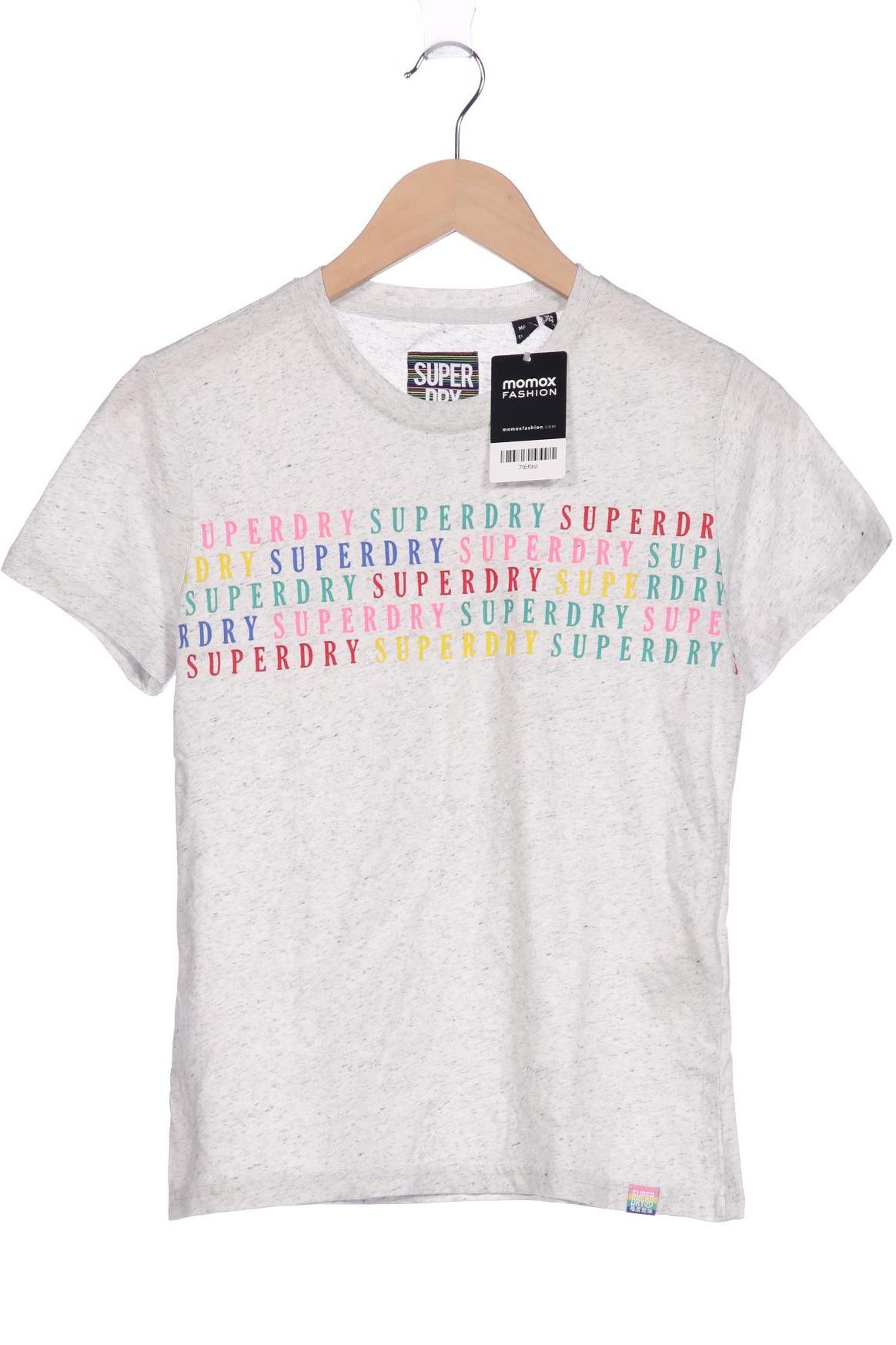 

Superdry Damen T-Shirt, grau, Gr. 36