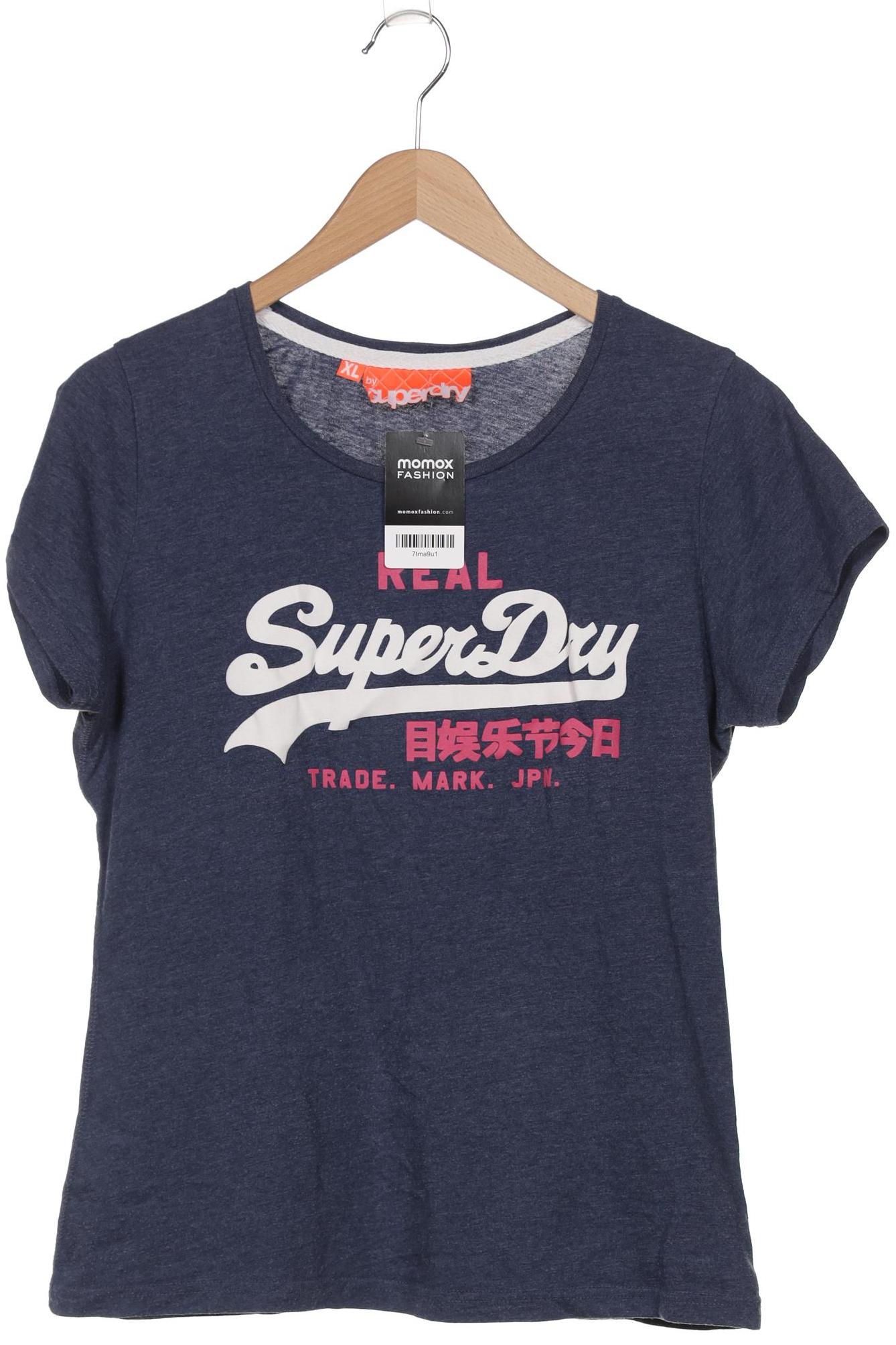 

Superdry Damen T-Shirt, marineblau, Gr. 44