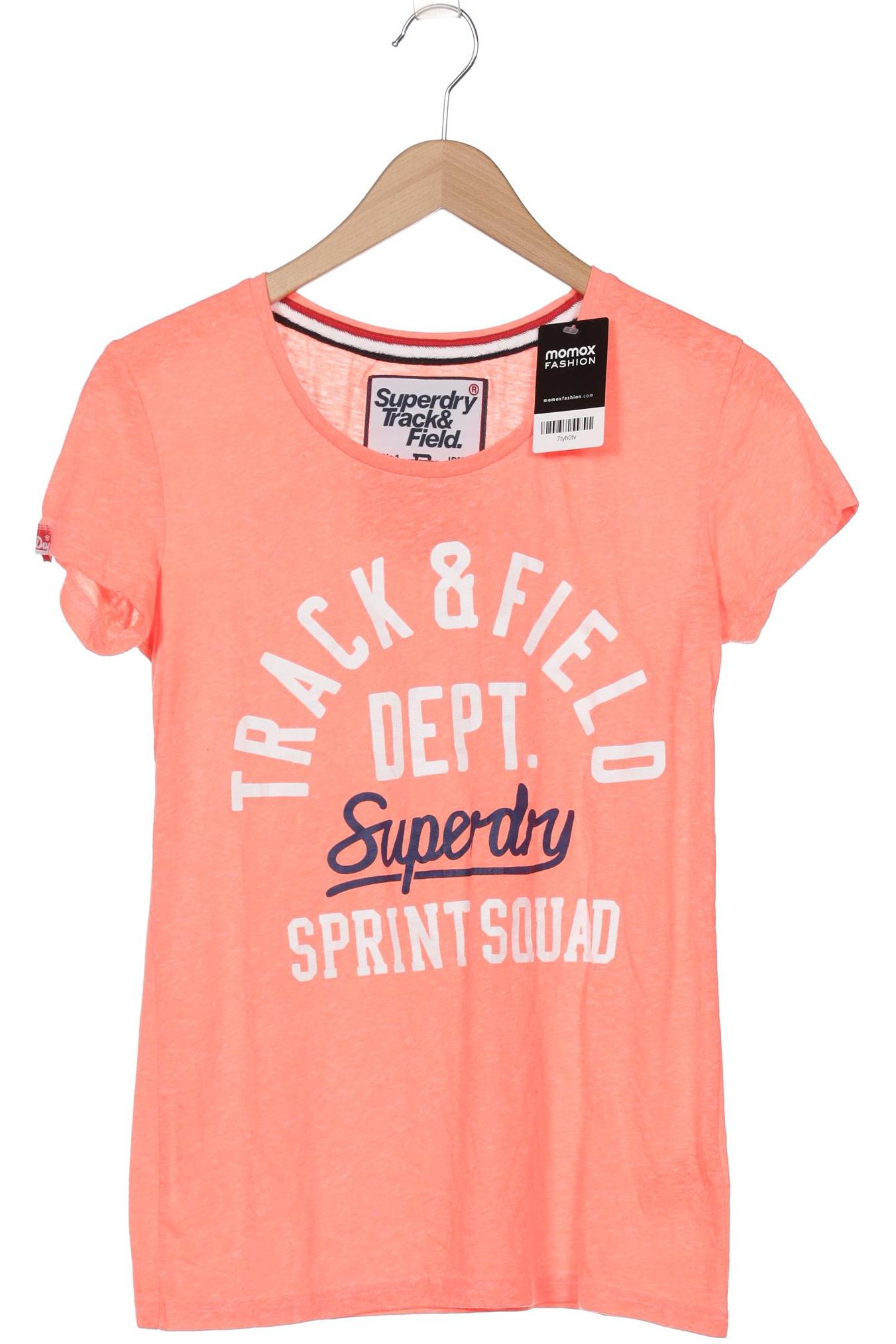 

Superdry Damen T-Shirt, orange, Gr. 36