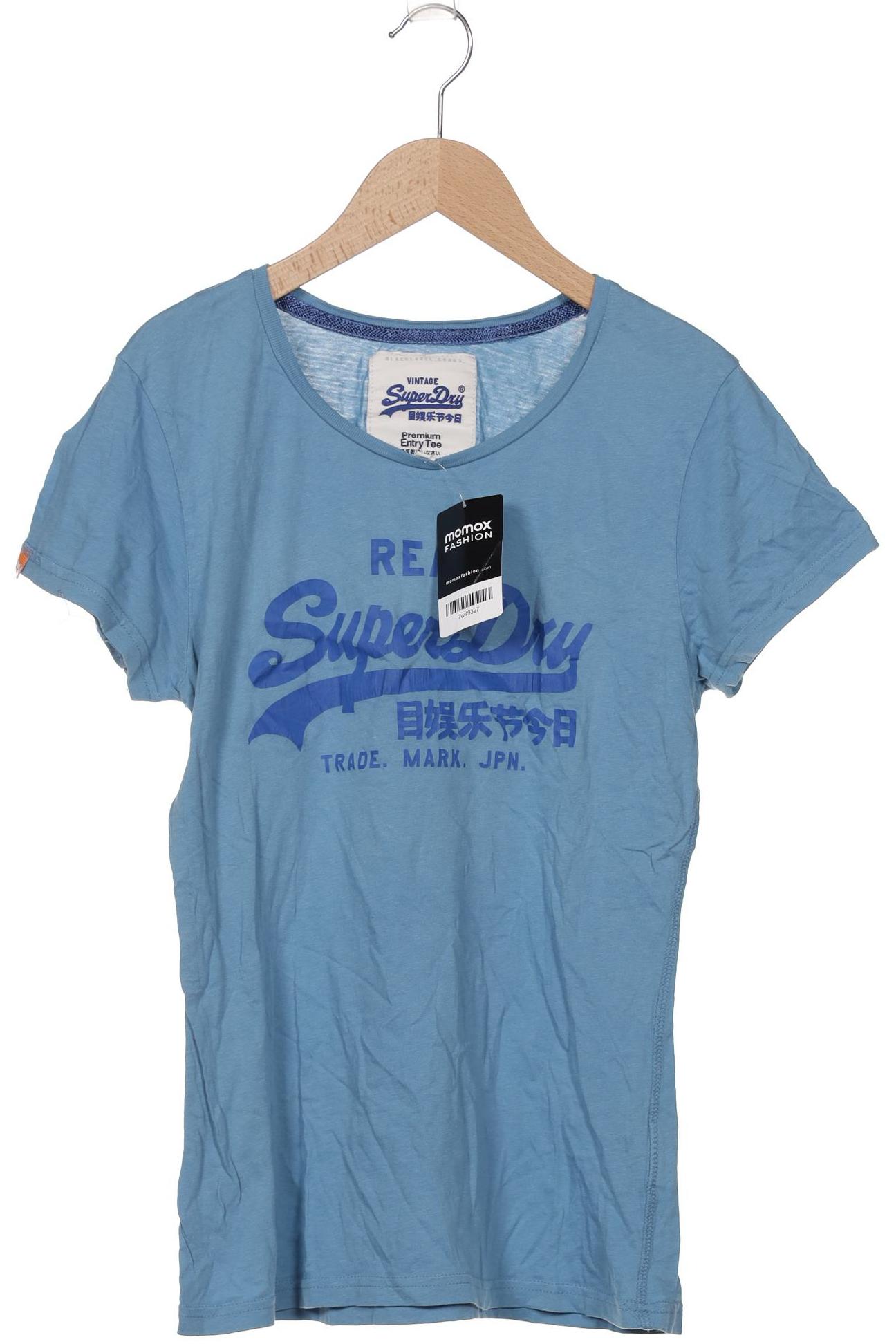 

Superdry Damen T-Shirt, blau, Gr. 42