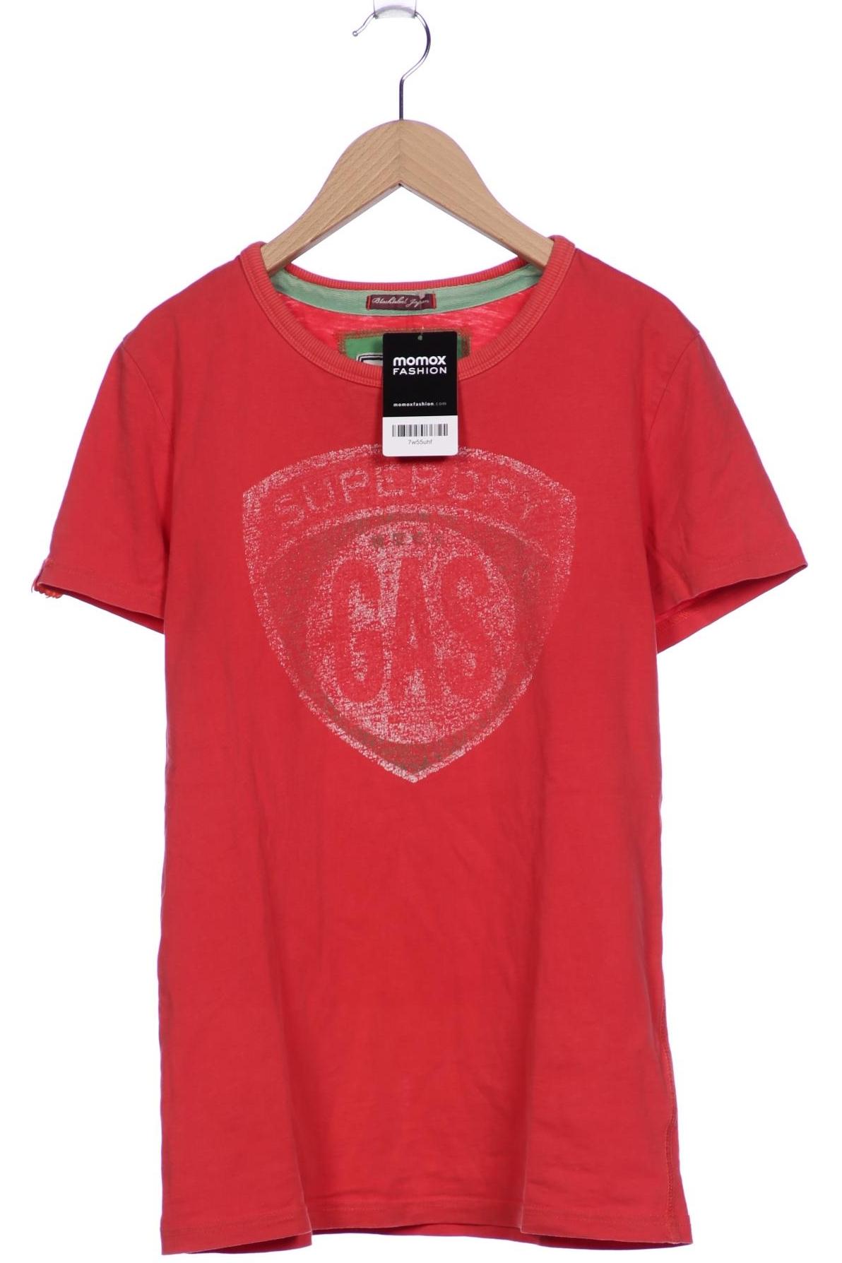 

Superdry Damen T-Shirt, rot, Gr. 36