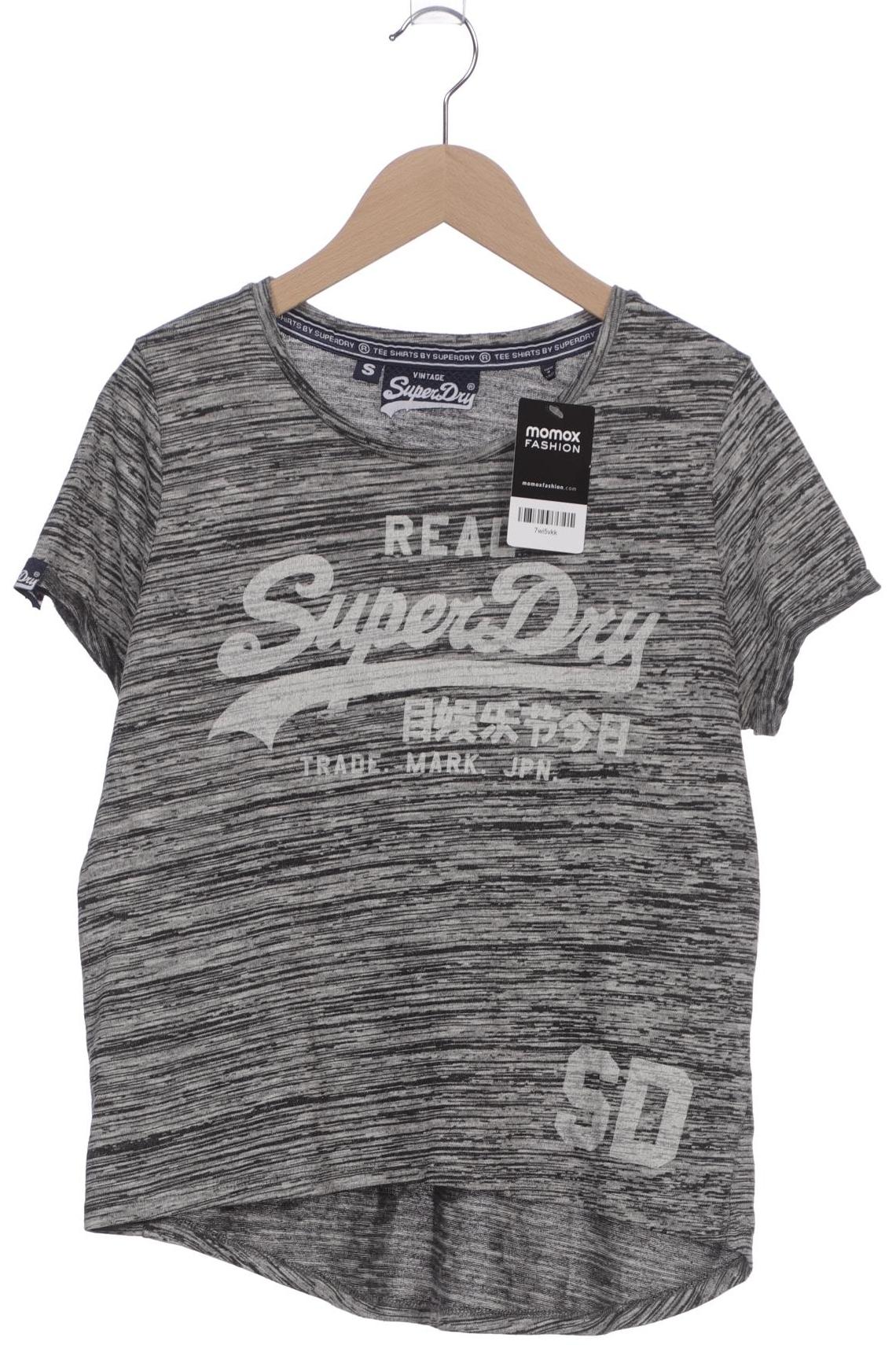 

Superdry Damen T-Shirt, grau, Gr. 36