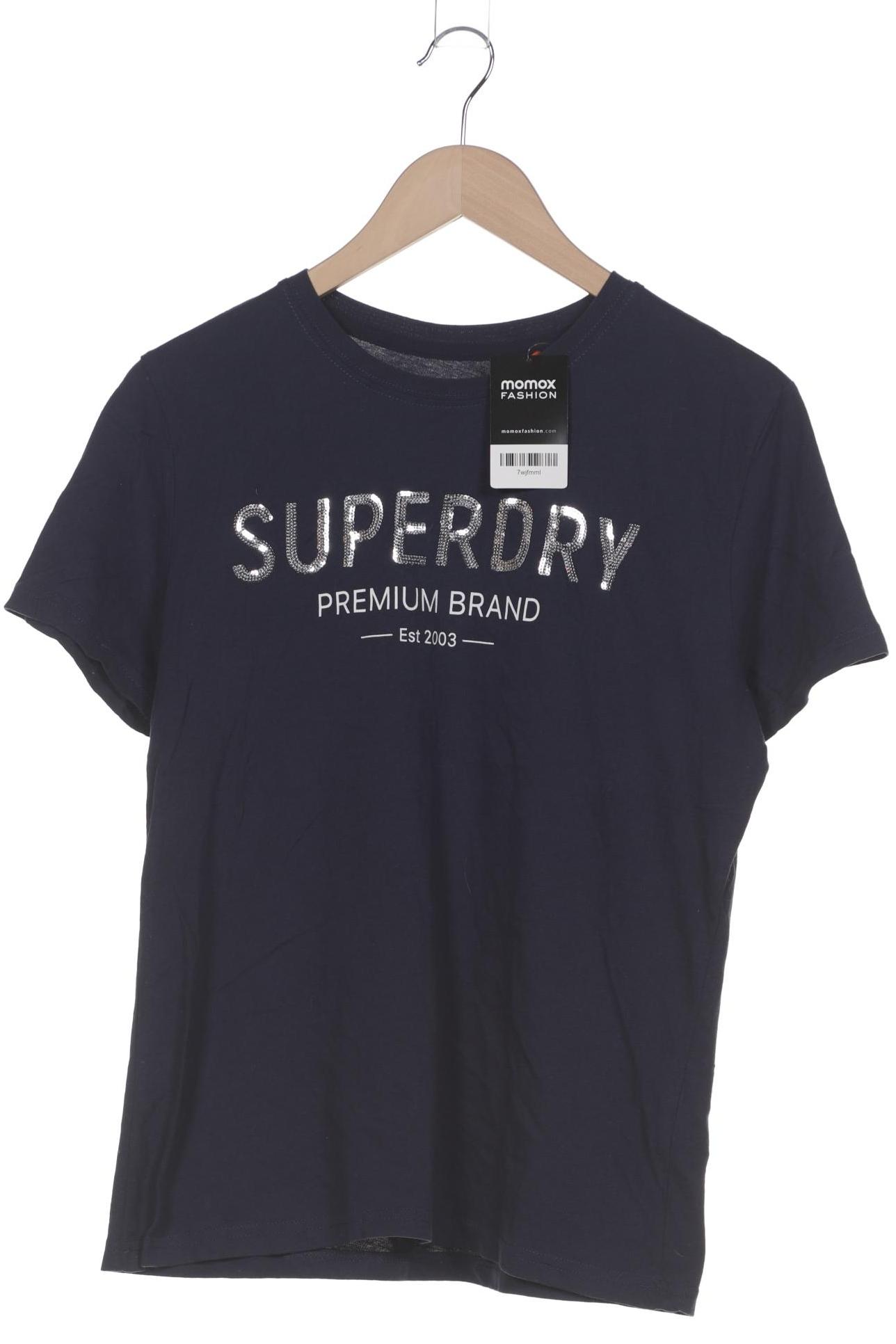 

Superdry Damen T-Shirt, marineblau, Gr. 40