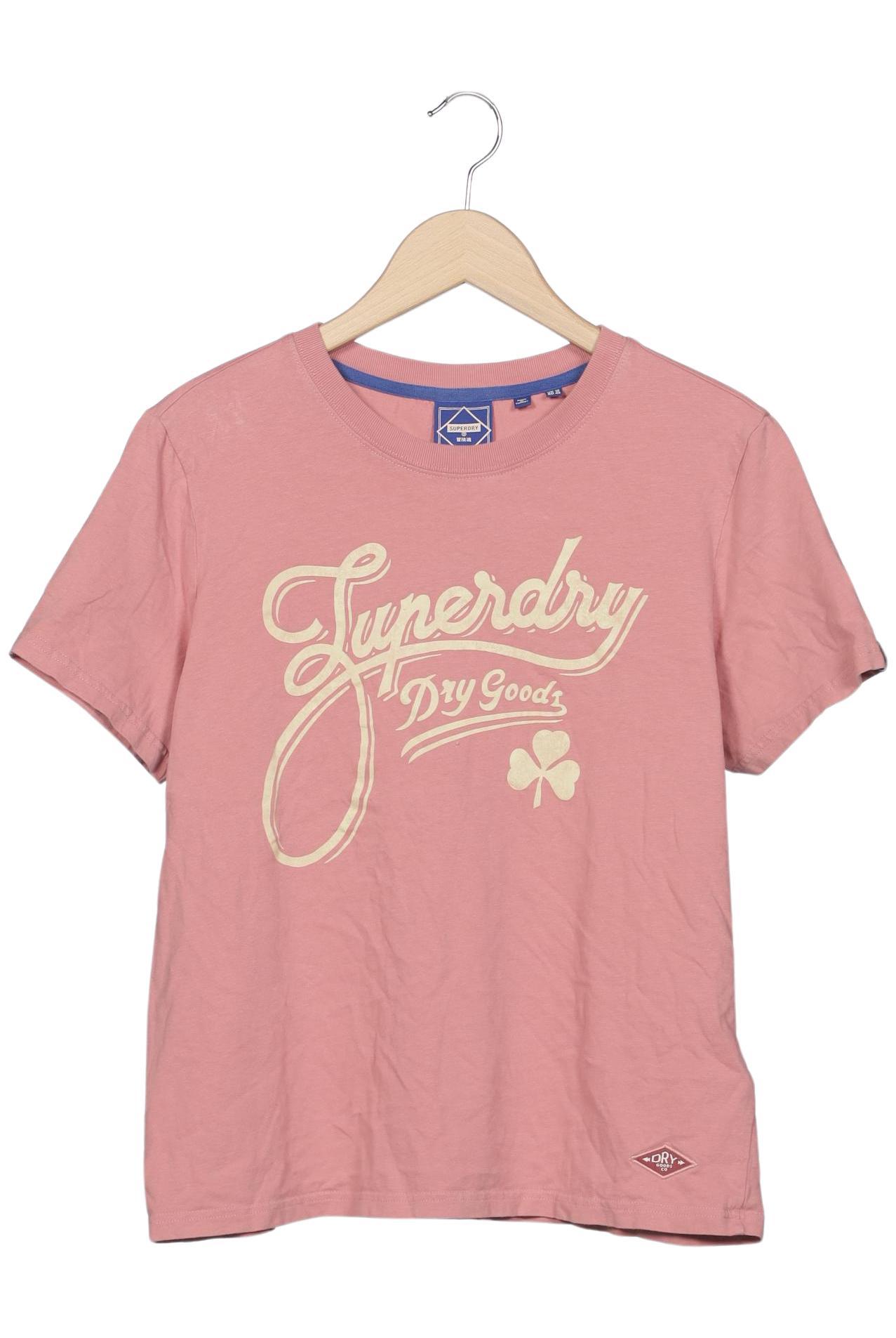 

Superdry Damen T-Shirt, pink, Gr. 42