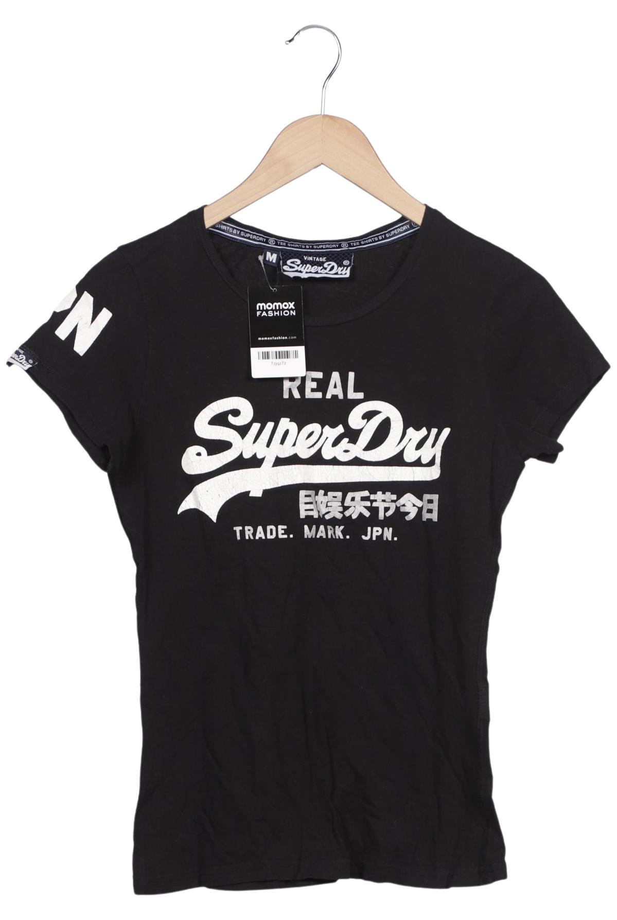 

Superdry Damen T-Shirt, schwarz, Gr. 38