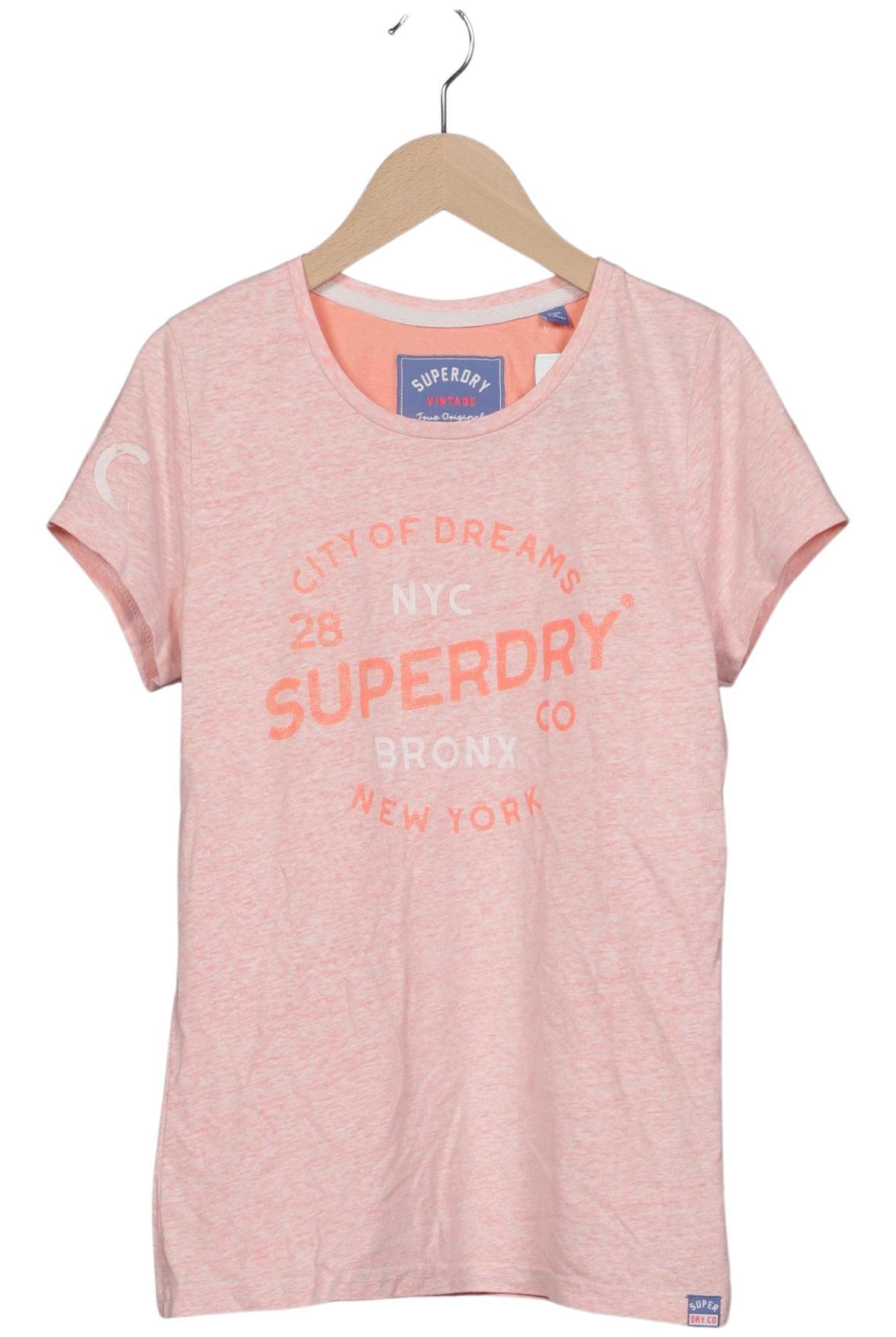 

Superdry Damen T-Shirt, pink, Gr. 36