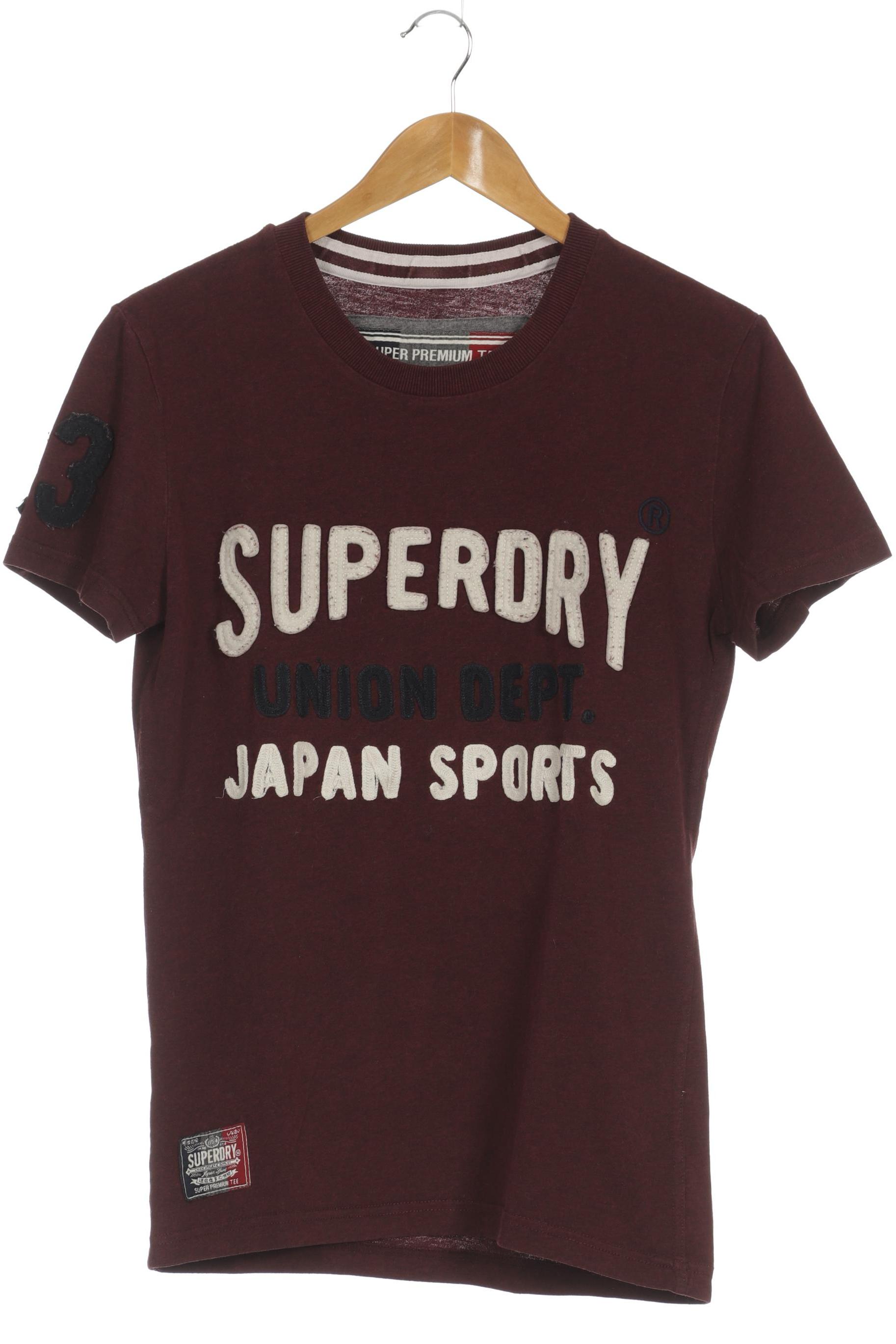 

Superdry Damen T-Shirt, rot, Gr.