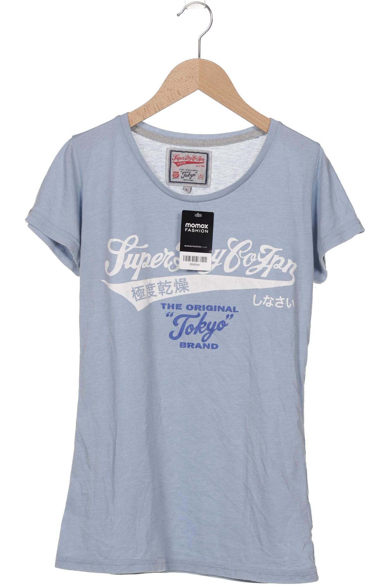 

Superdry Damen T-Shirt, hellblau, Gr. 42