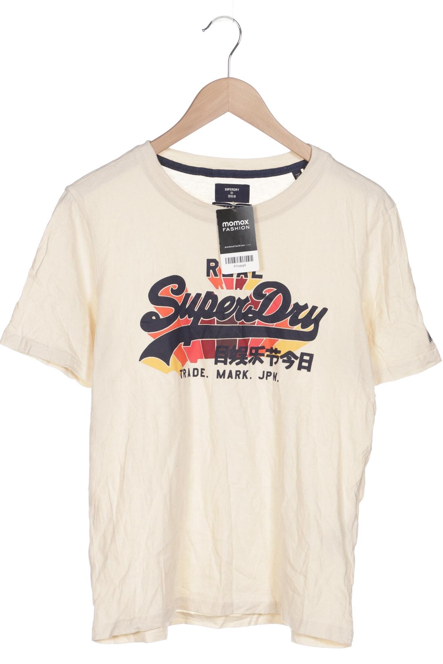 

Superdry Damen T-Shirt, cremeweiß, Gr. 40