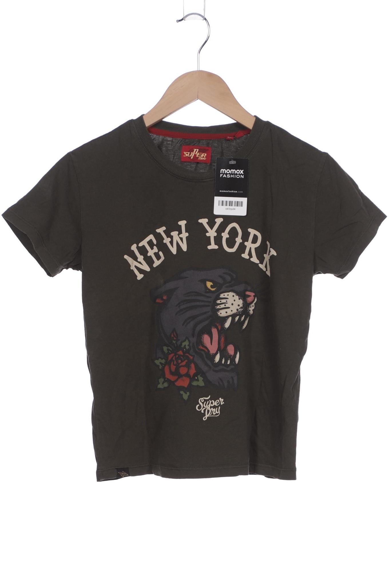 

Superdry Damen T-Shirt, grün, Gr. 40