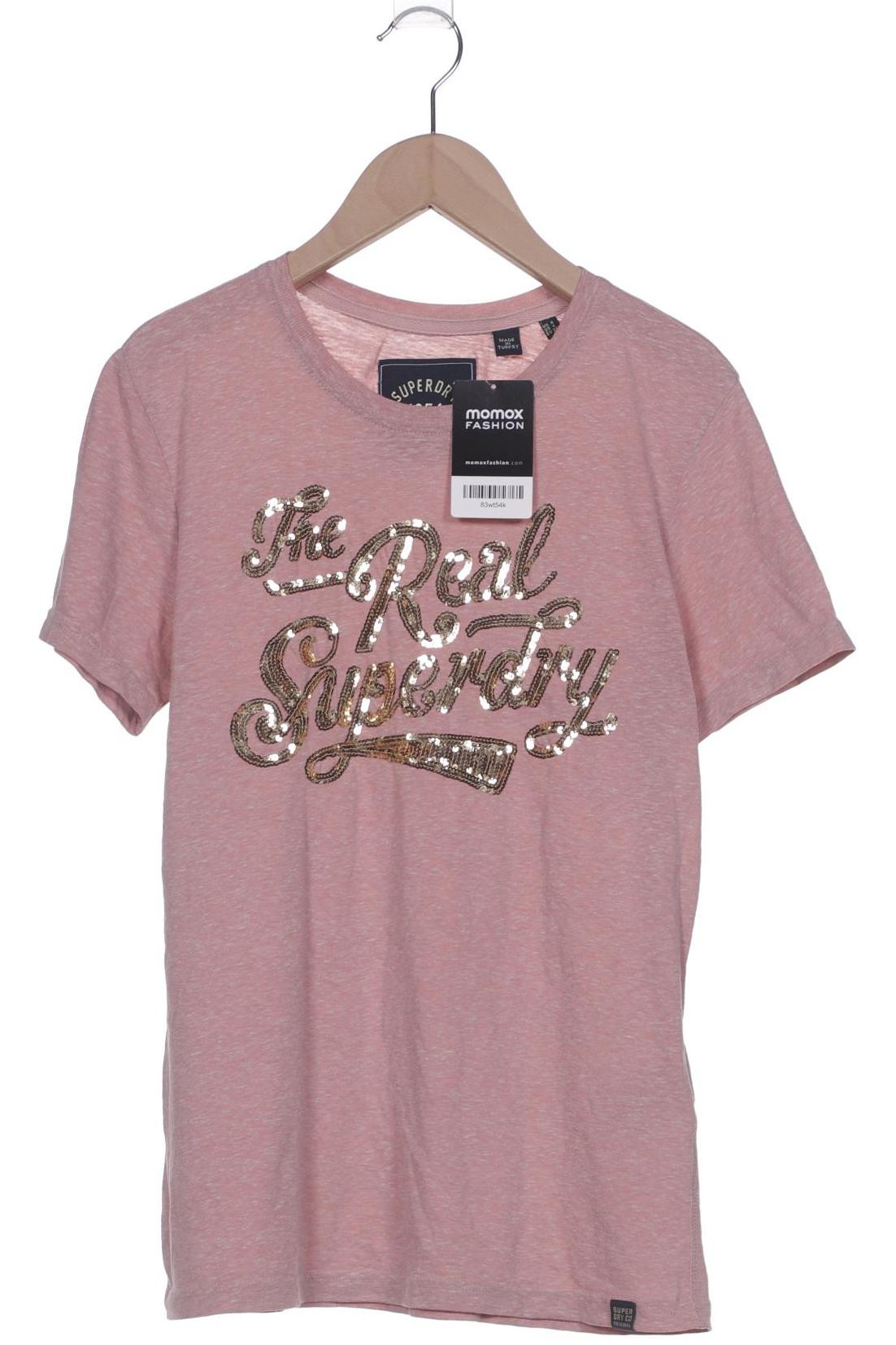 

Superdry Damen T-Shirt, pink, Gr. 36